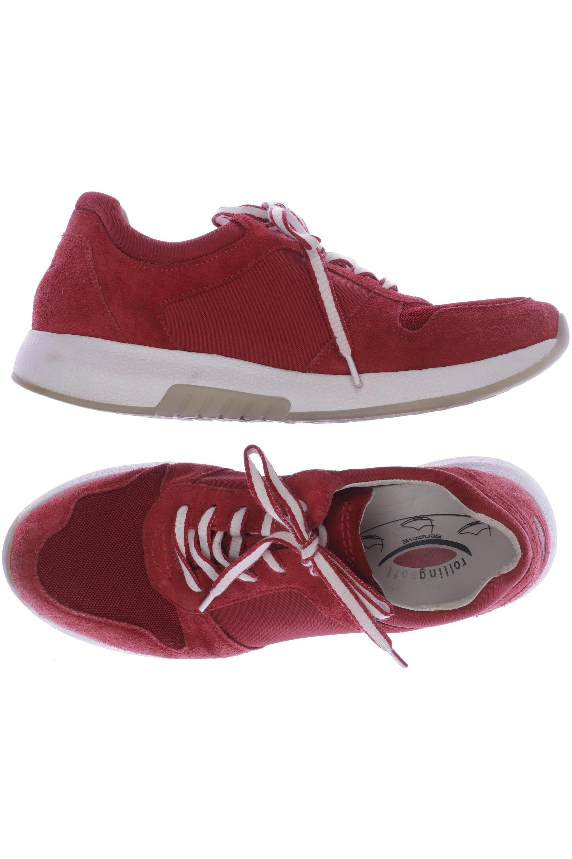 

Gabor Damen Sneakers, rot, Gr. 7