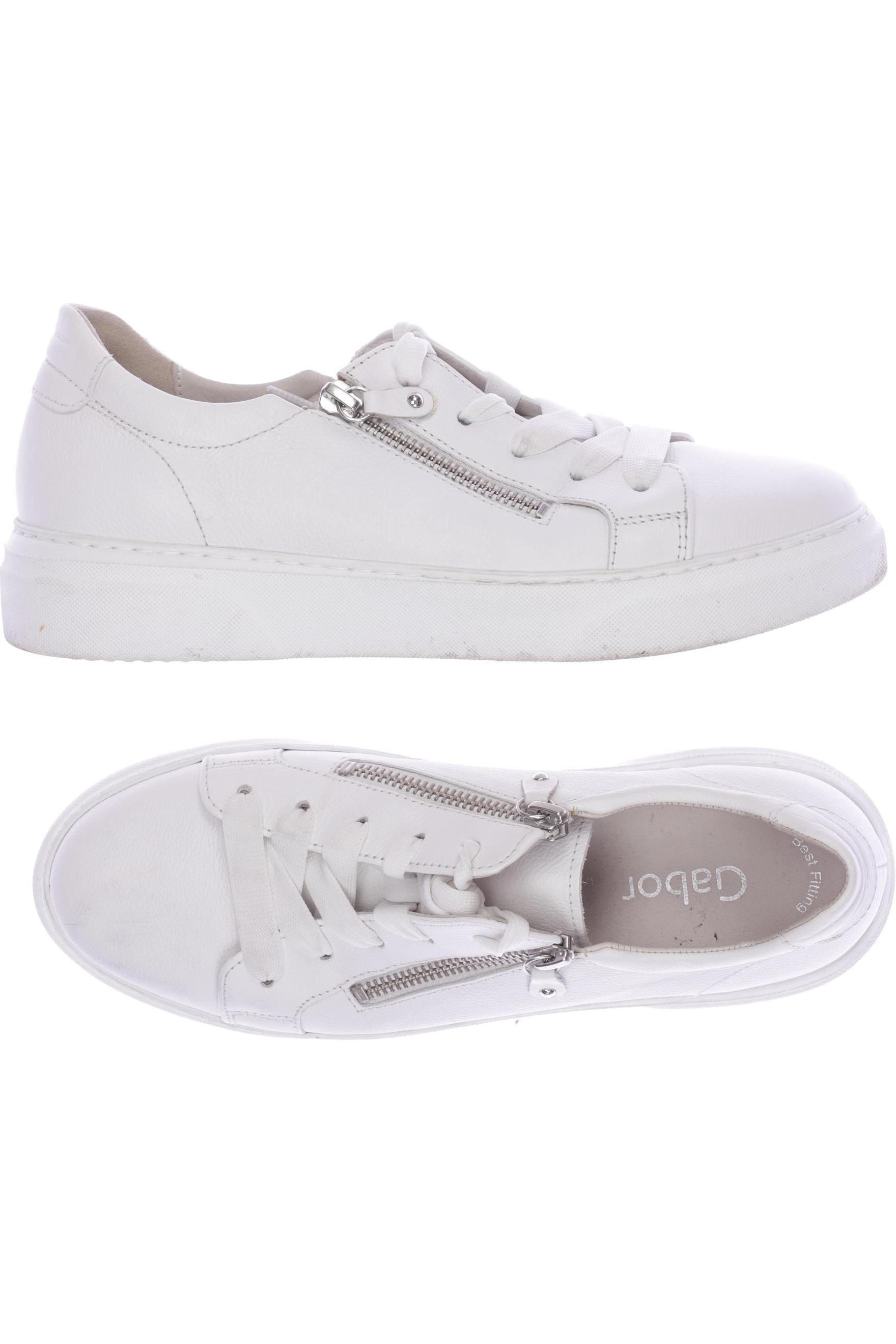 

Gabor Damen Sneakers, weiß, Gr. 5.5