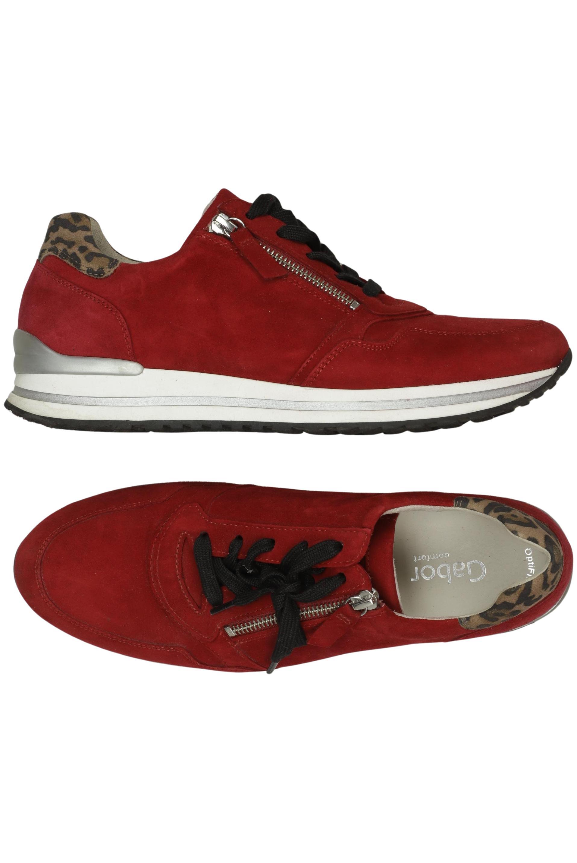 

Gabor Damen Sneakers, rot, Gr. 8.5