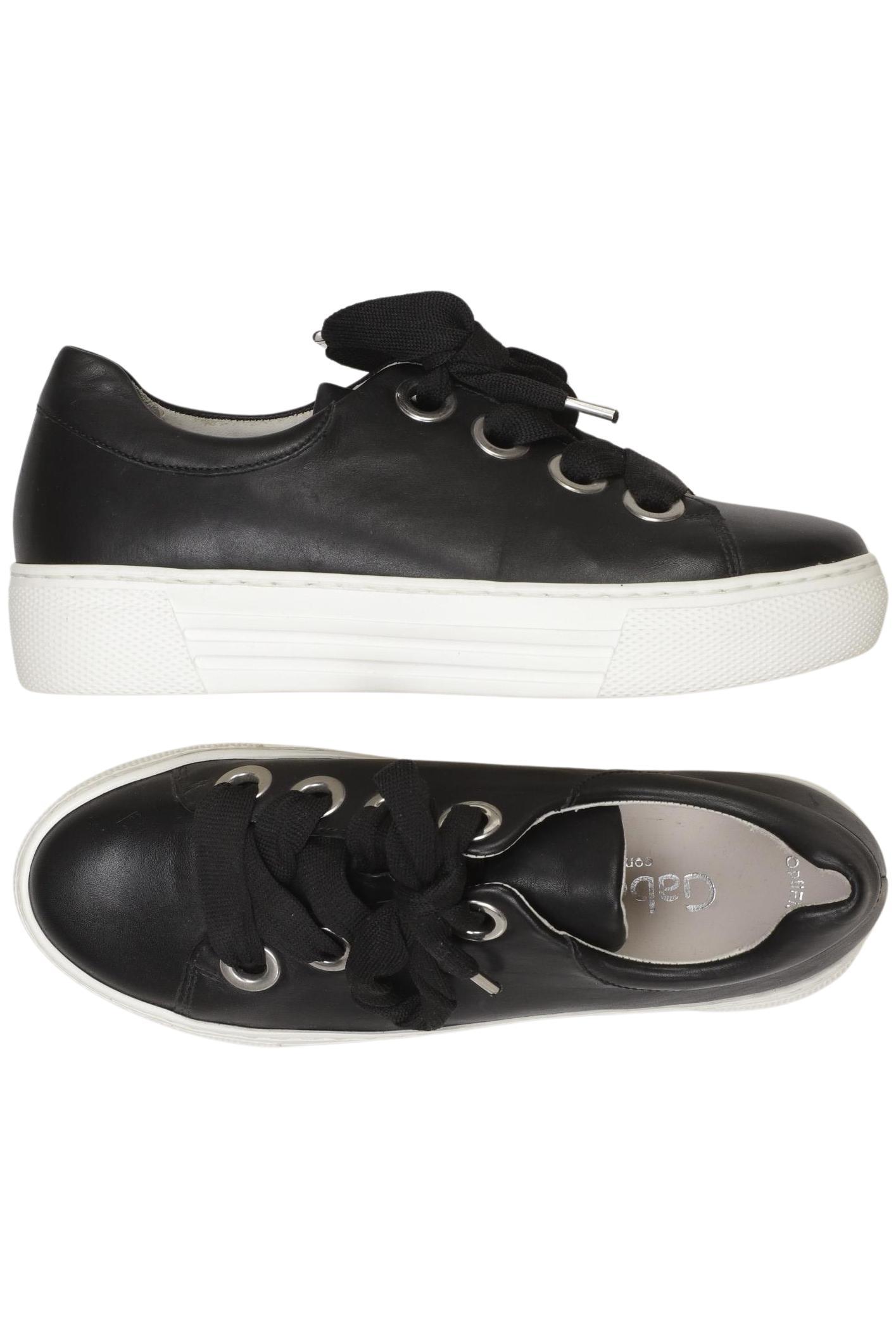 

Gabor Damen Sneakers, schwarz, Gr. 4.5