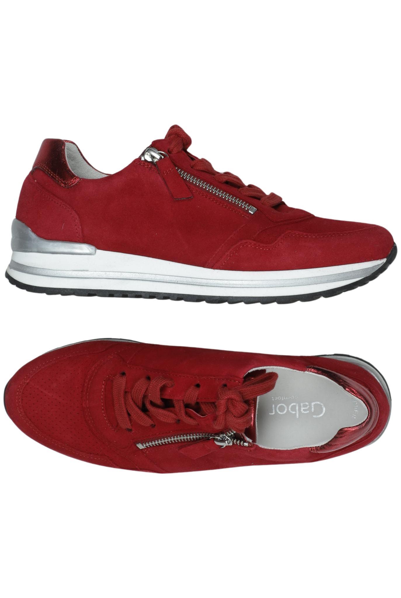 

Gabor Damen Sneakers, rot, Gr. 6