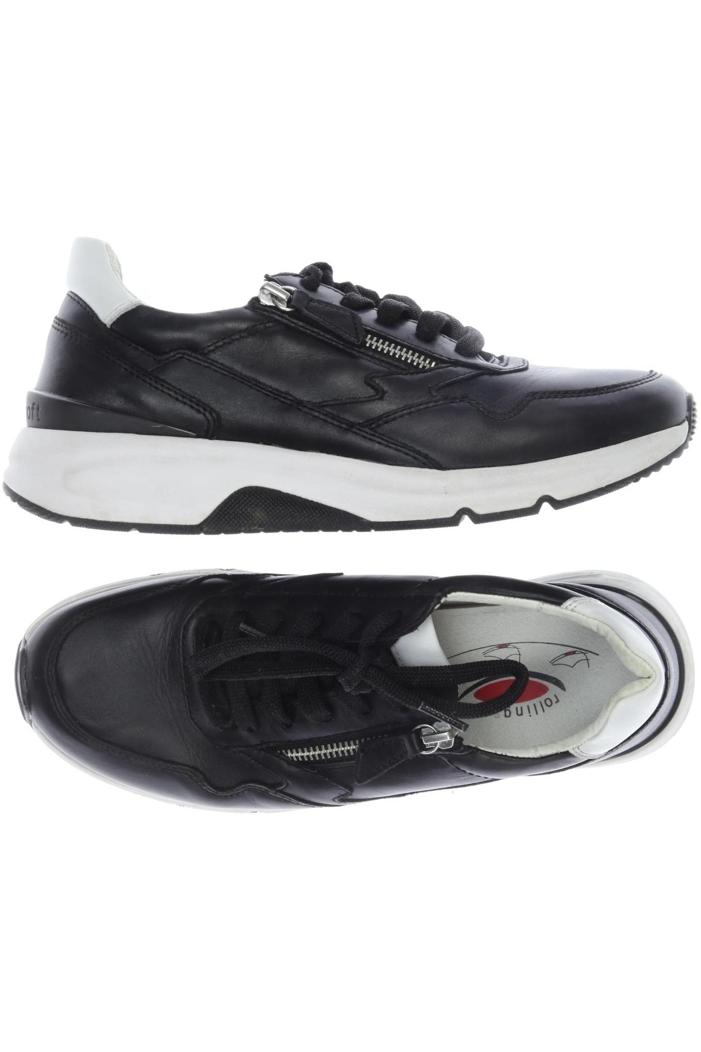 

Gabor Damen Sneakers, schwarz, Gr. 6