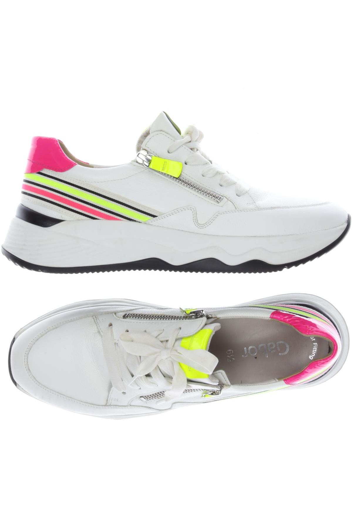 

Gabor Damen Sneakers, weiß, Gr. 6.5
