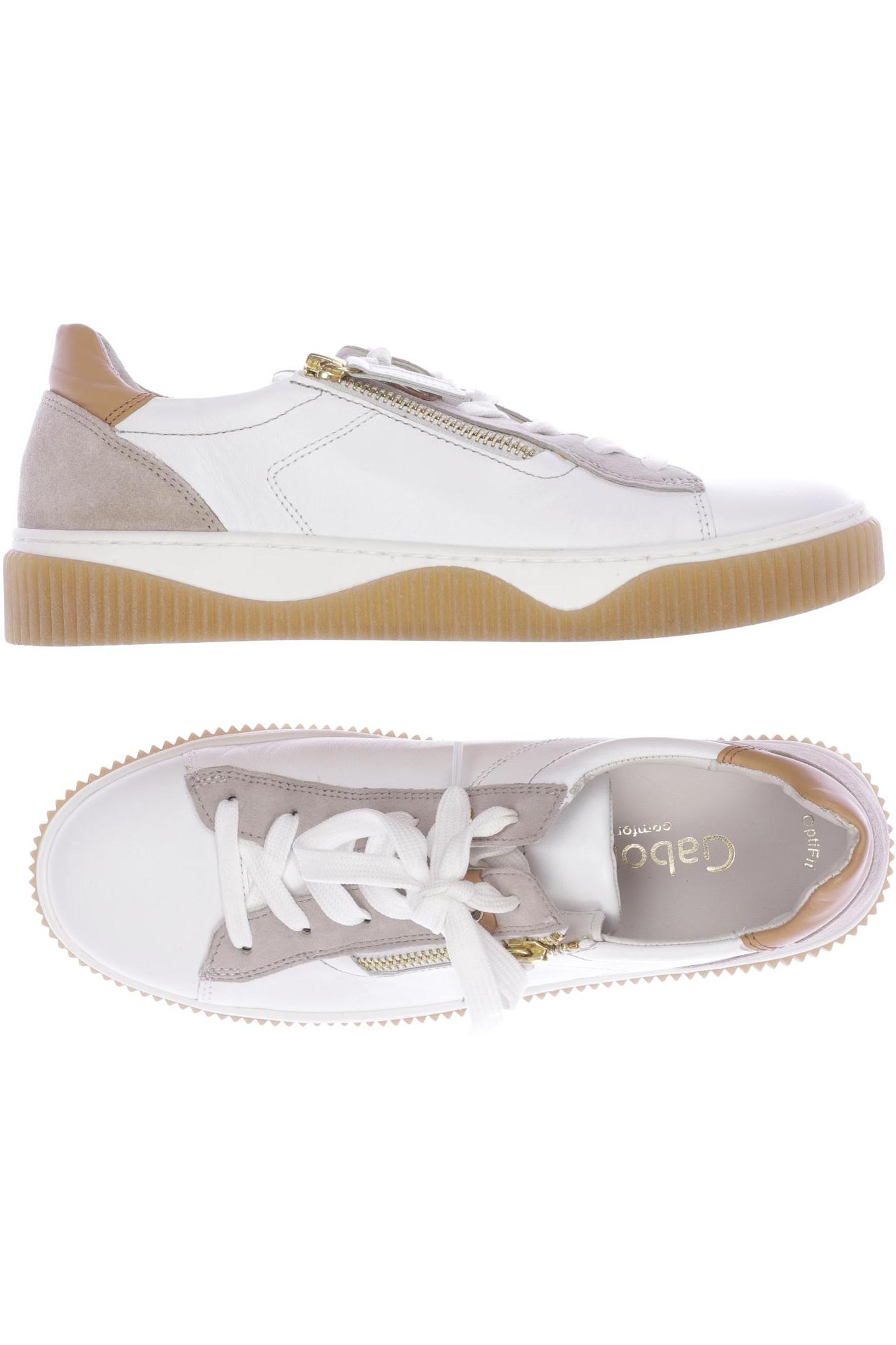 

Gabor Damen Sneakers, weiß, Gr. 4.5