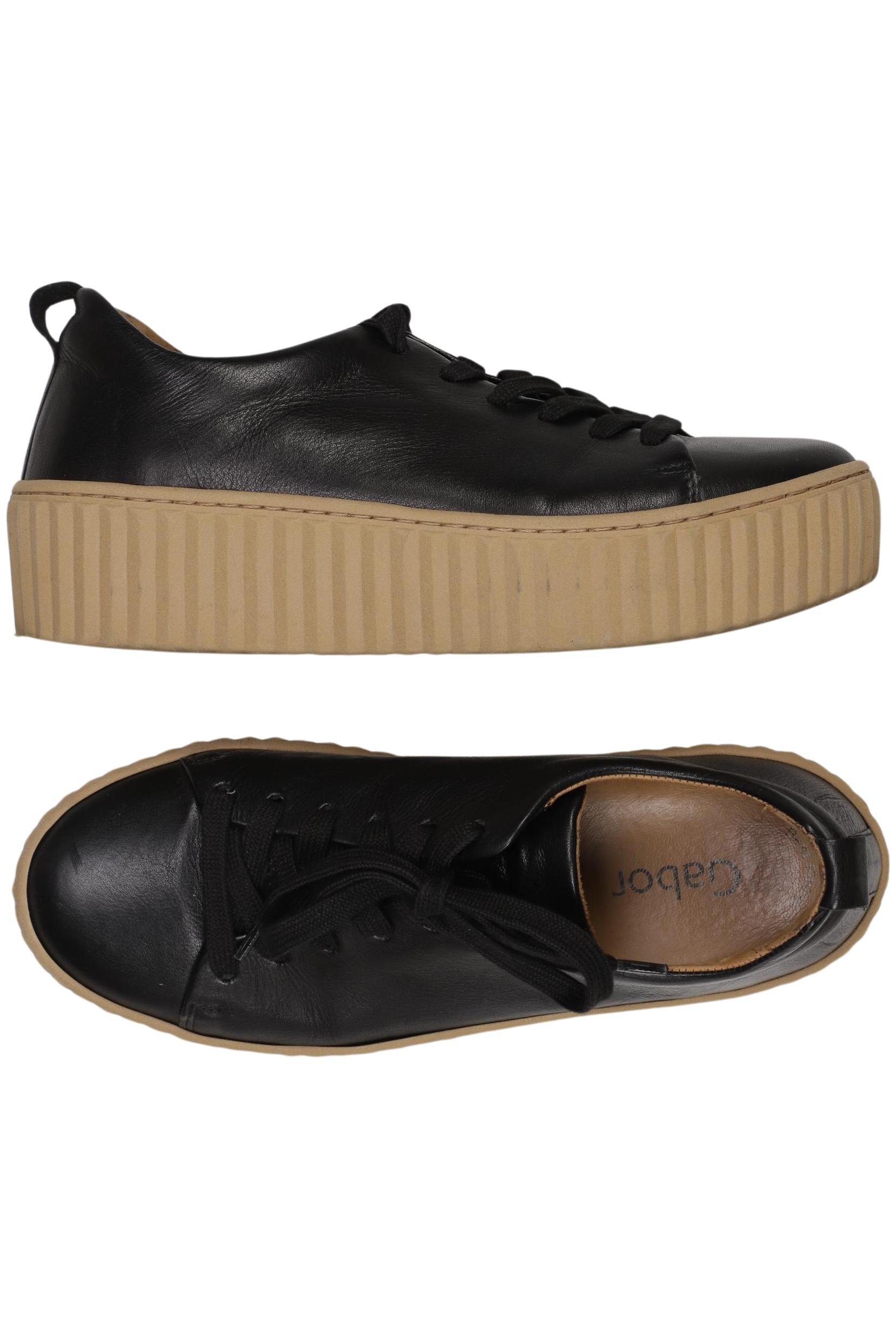 

Gabor Damen Sneakers, schwarz, Gr. 5.5