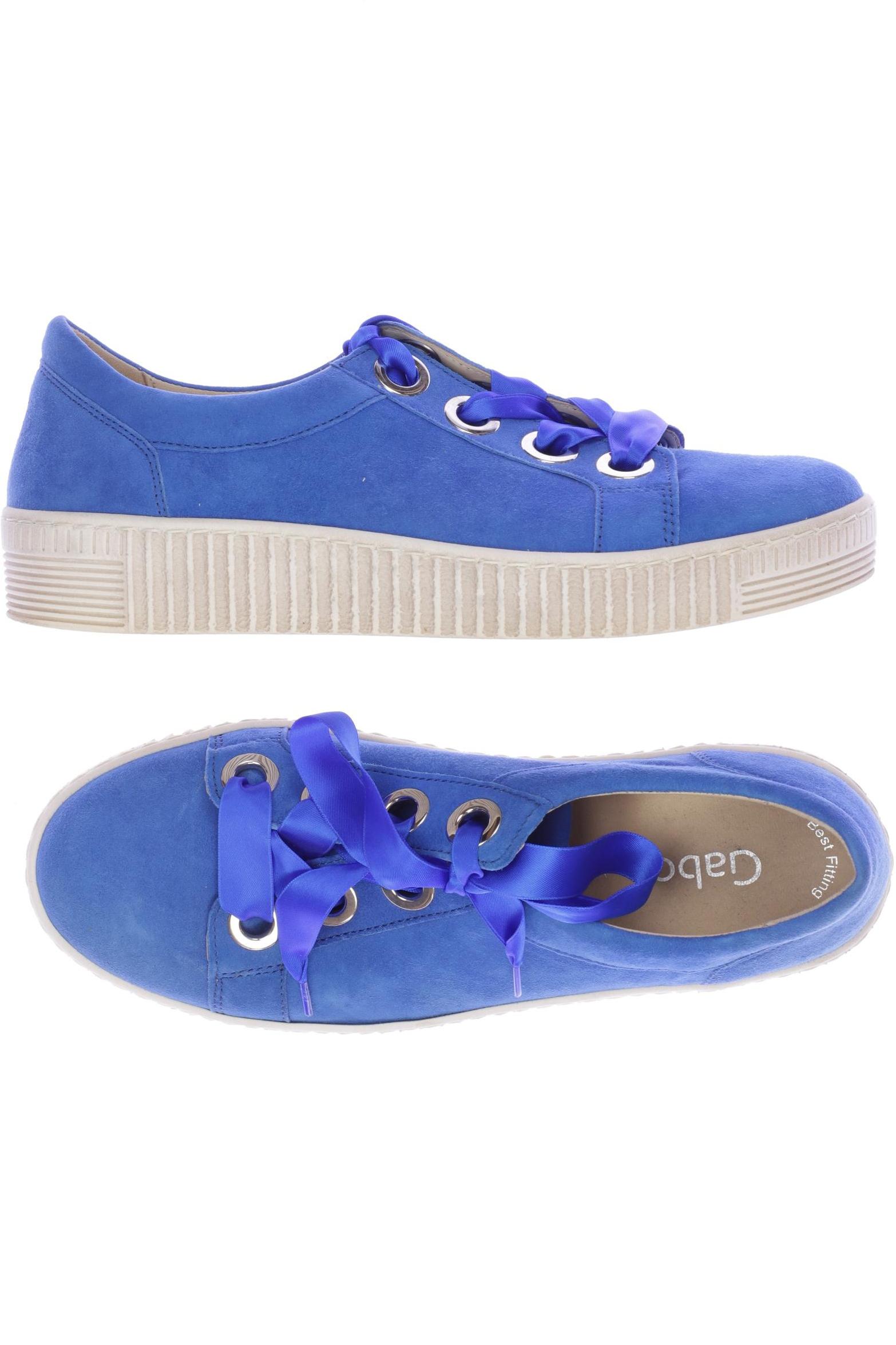 

Gabor Damen Sneakers, blau, Gr. 6