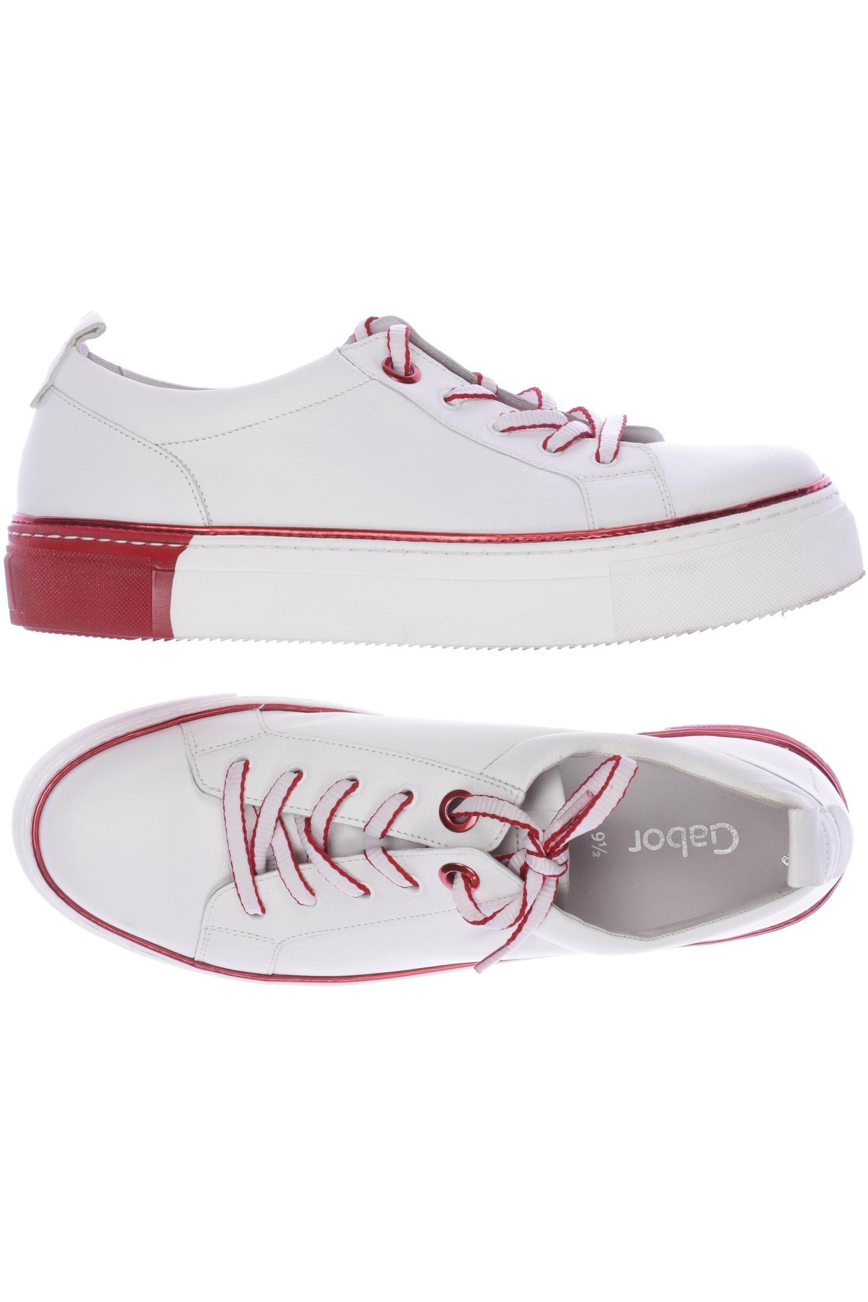 

Gabor Damen Sneakers, weiß, Gr. 9.5