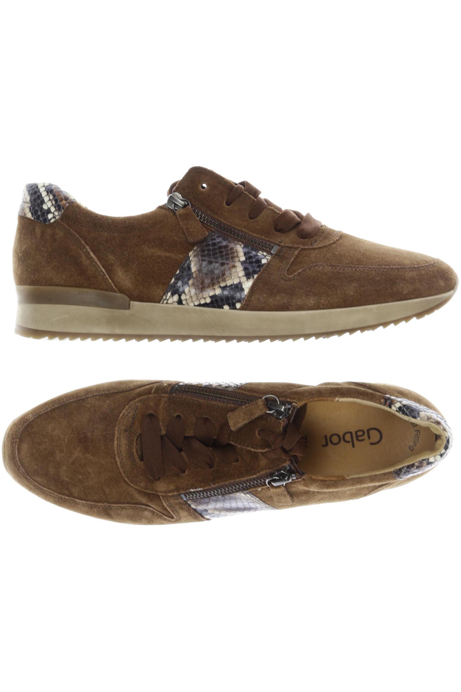 

Gabor Damen Sneakers, braun, Gr. 7.5