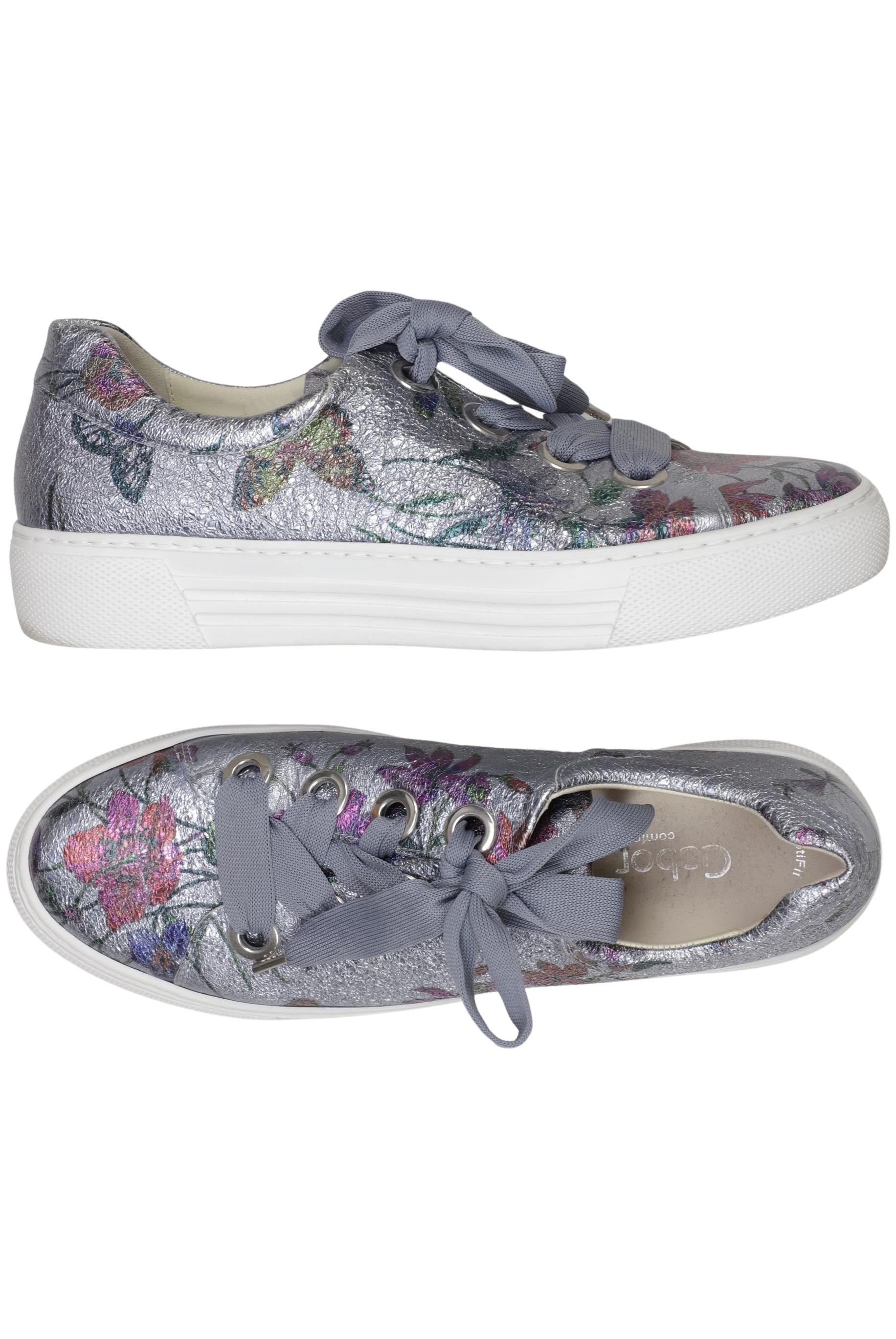 

Gabor Damen Sneakers, silber, Gr. 9
