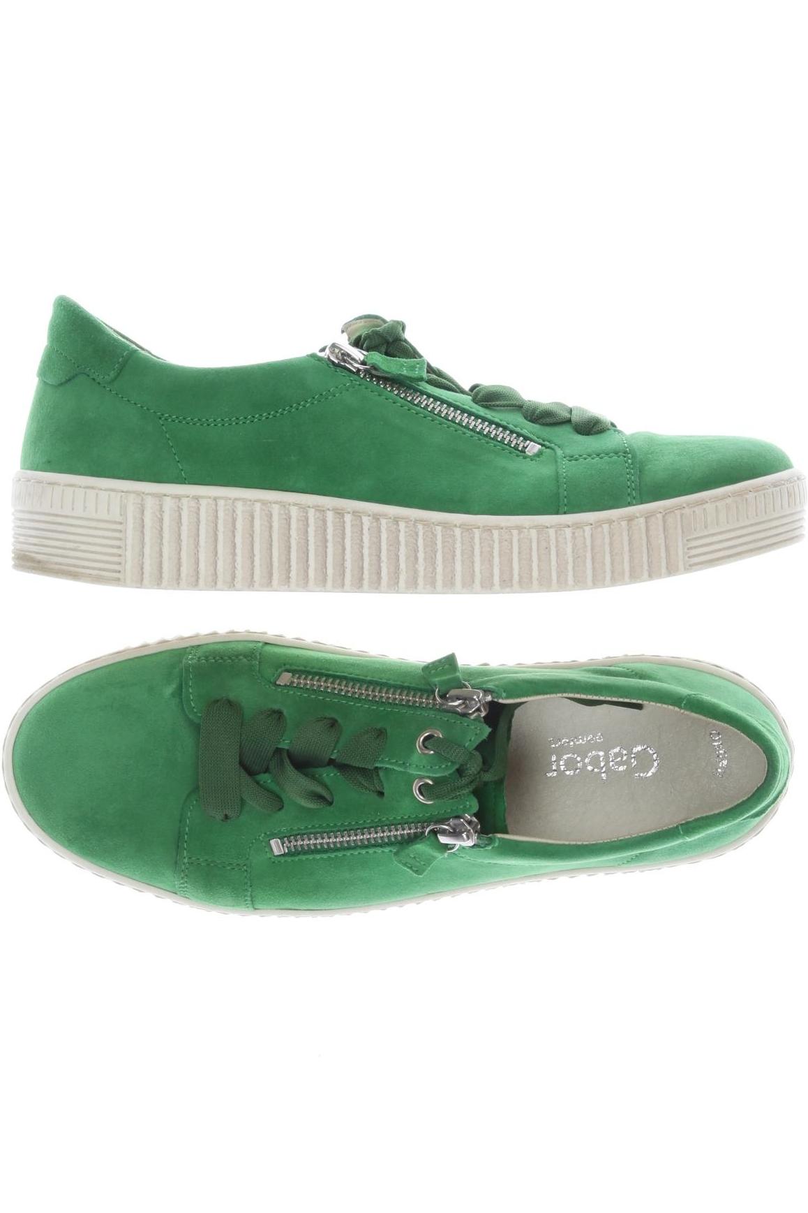 

Gabor Damen Sneakers, grün, Gr. 6.5