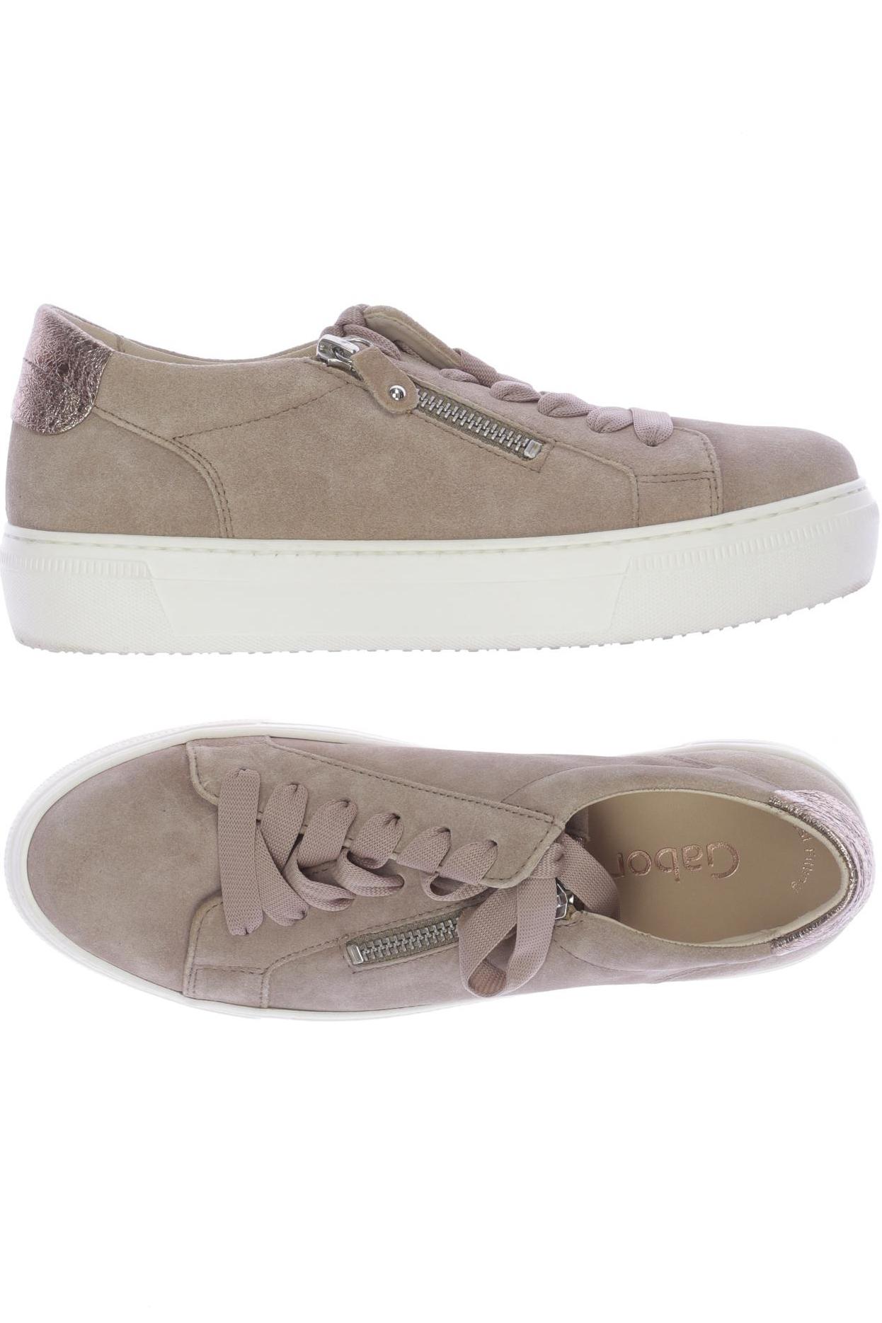 

Gabor Damen Sneakers, beige, Gr. 4.5