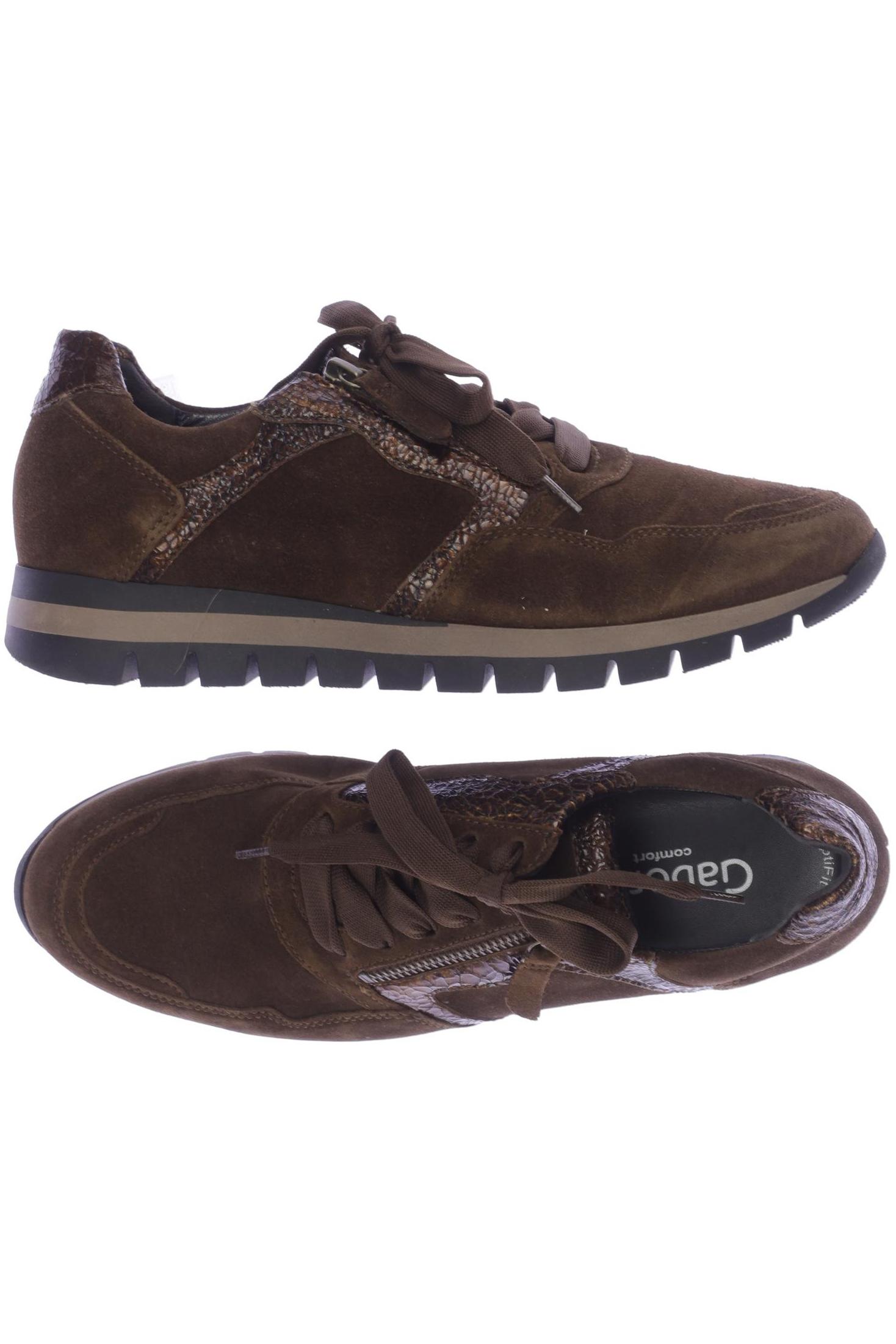 

Gabor Damen Sneakers, braun, Gr. 6.5