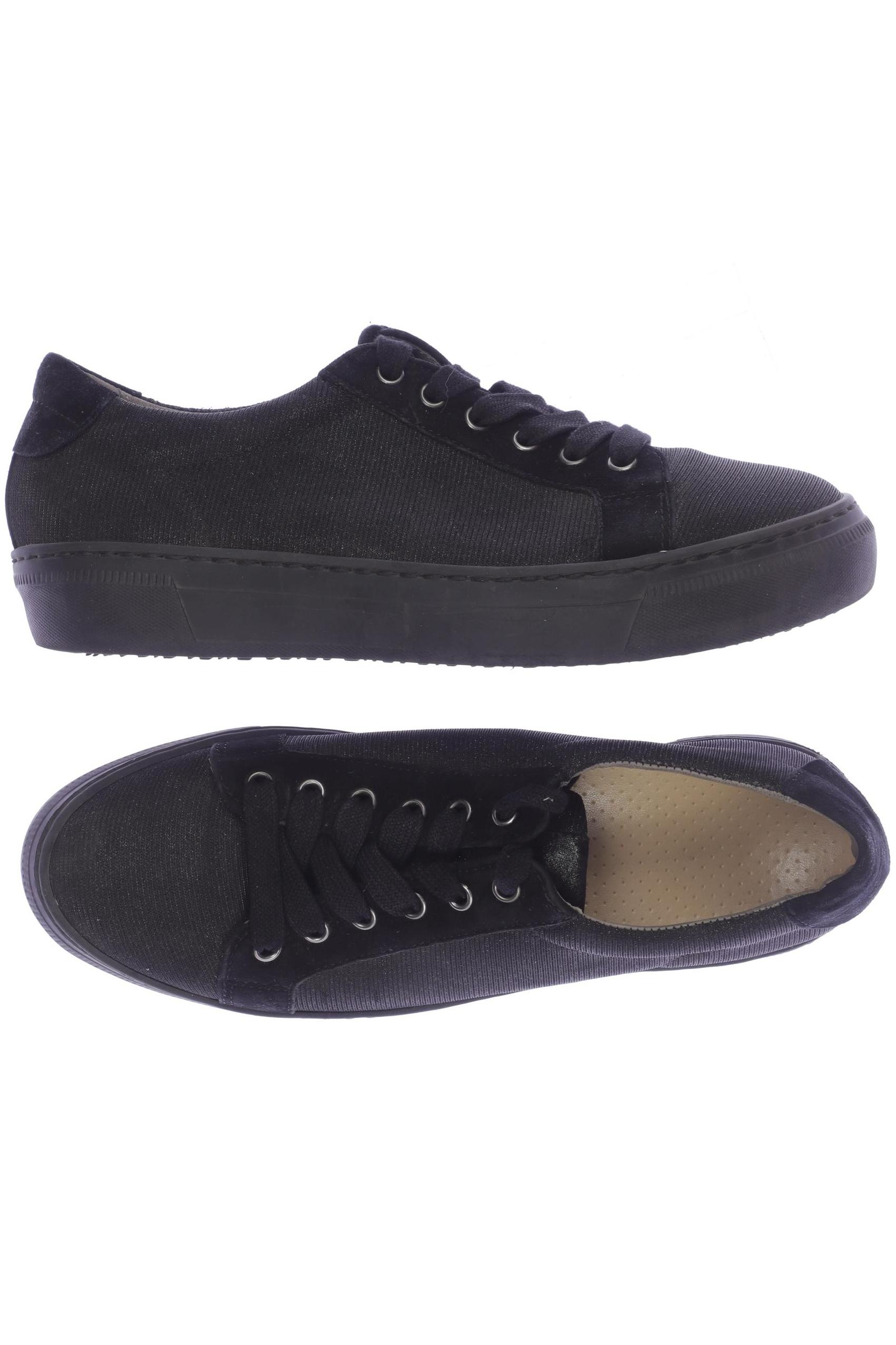 

Gabor Damen Sneakers, schwarz, Gr. 6.5