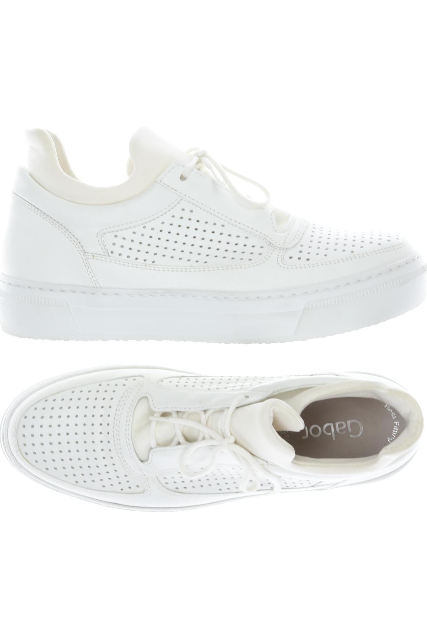 

Gabor Damen Sneakers, weiß, Gr. 5.5