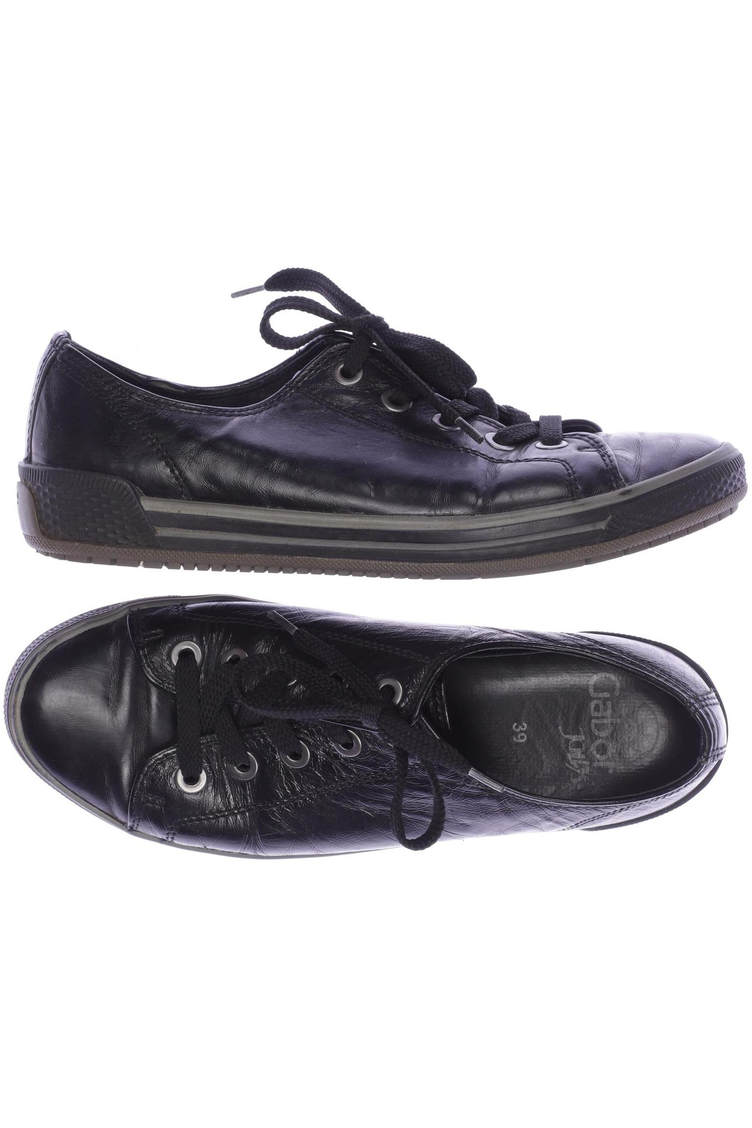 

Gabor Damen Sneakers, schwarz, Gr. 39