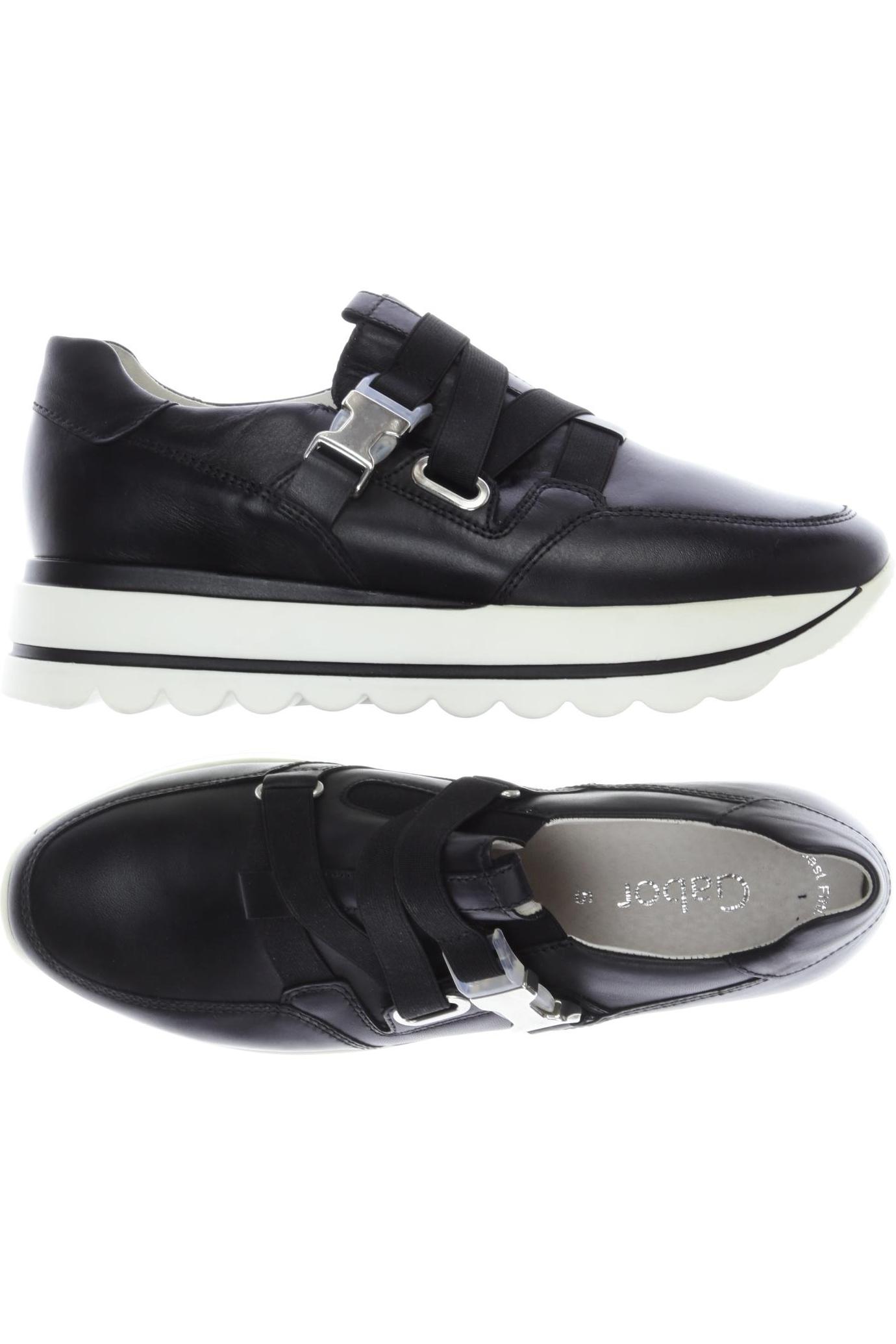

Gabor Damen Sneakers, schwarz, Gr. 5
