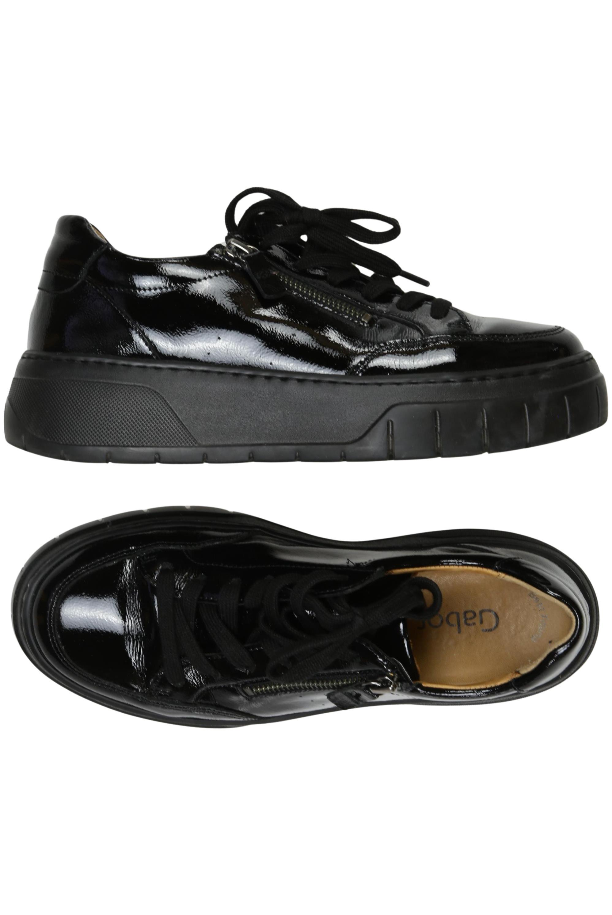 

Gabor Damen Sneakers, schwarz, Gr. 6.5