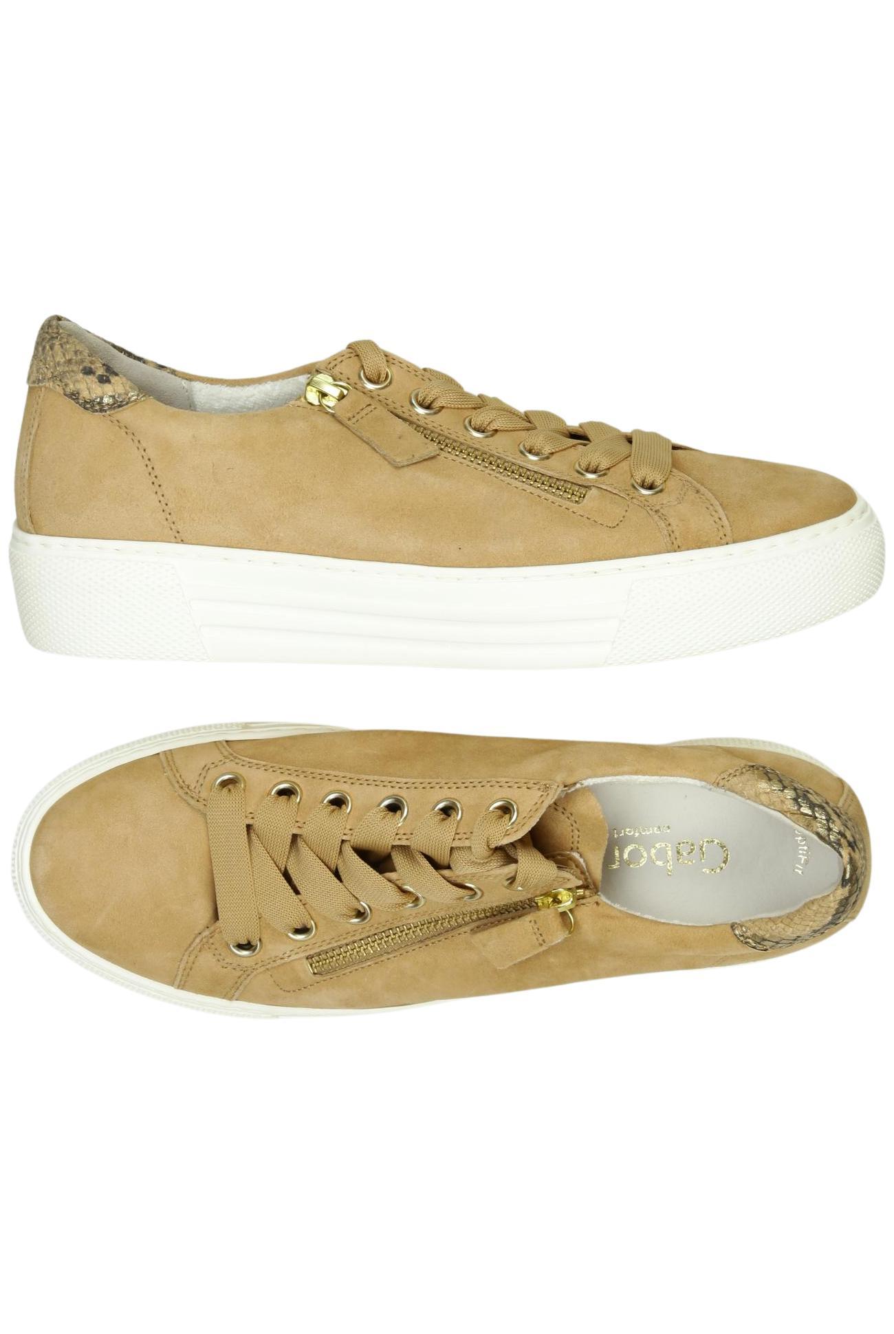 

Gabor Damen Sneakers, beige, Gr. 6.5