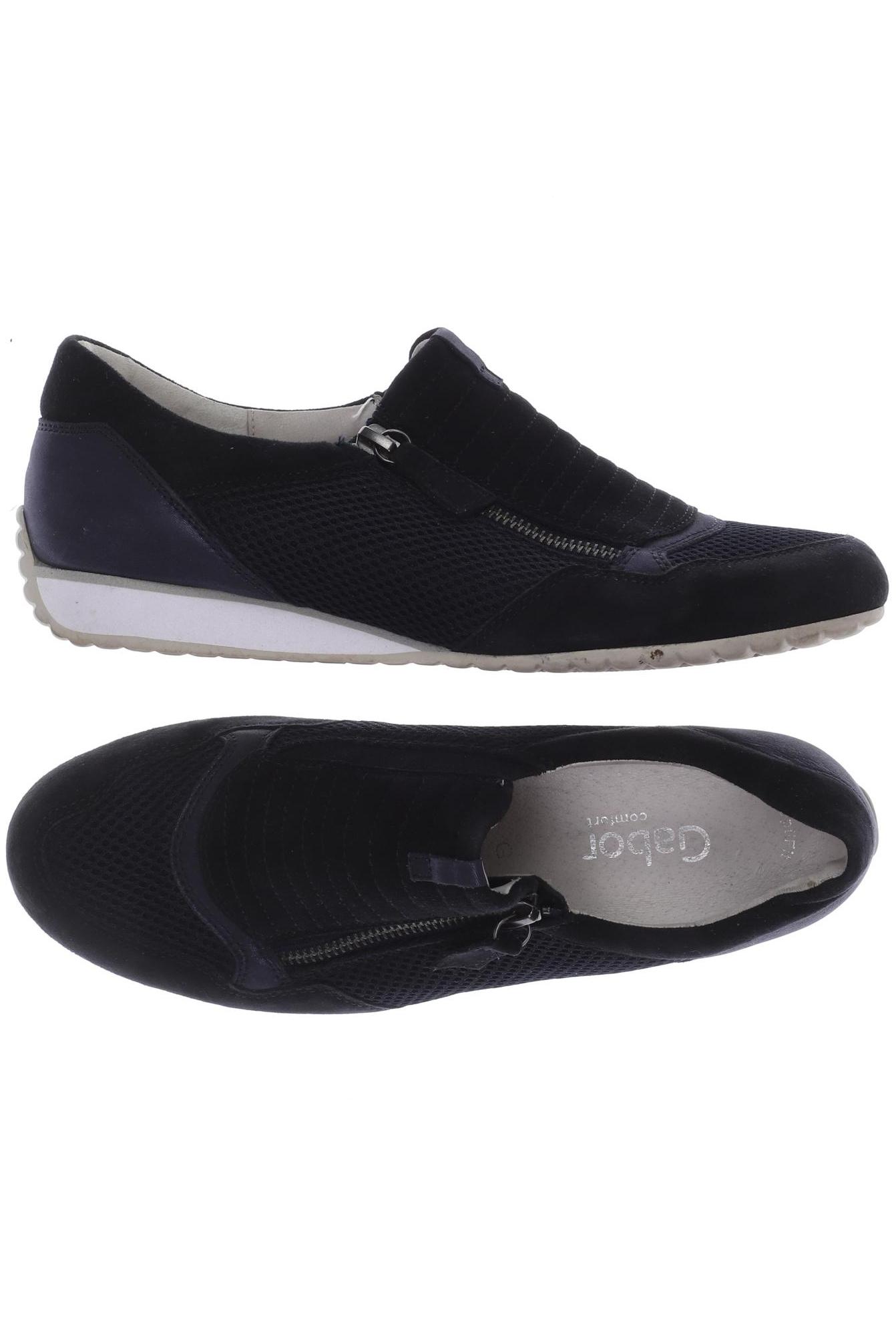 

Gabor Damen Sneakers, schwarz, Gr. 6.5