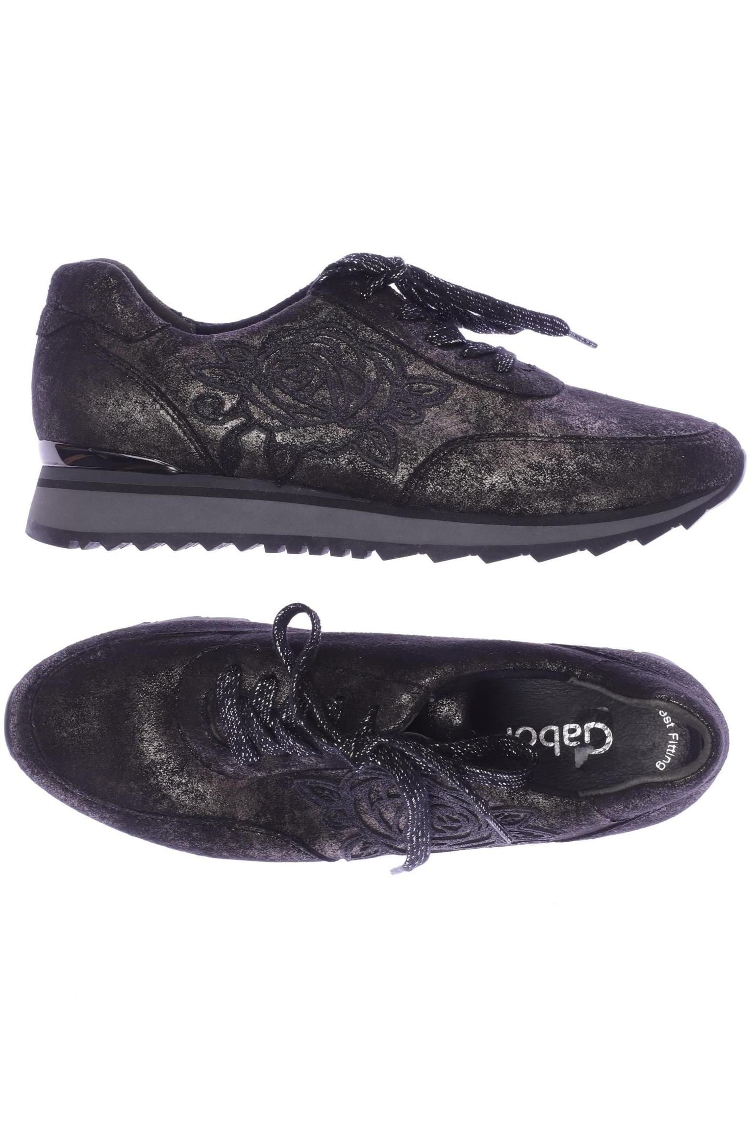 

Gabor Damen Sneakers, schwarz, Gr. 4.5