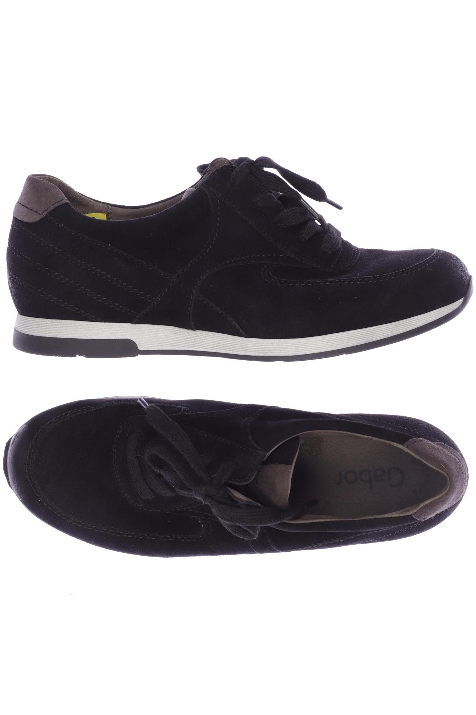 

Gabor Damen Sneakers, schwarz, Gr. 6