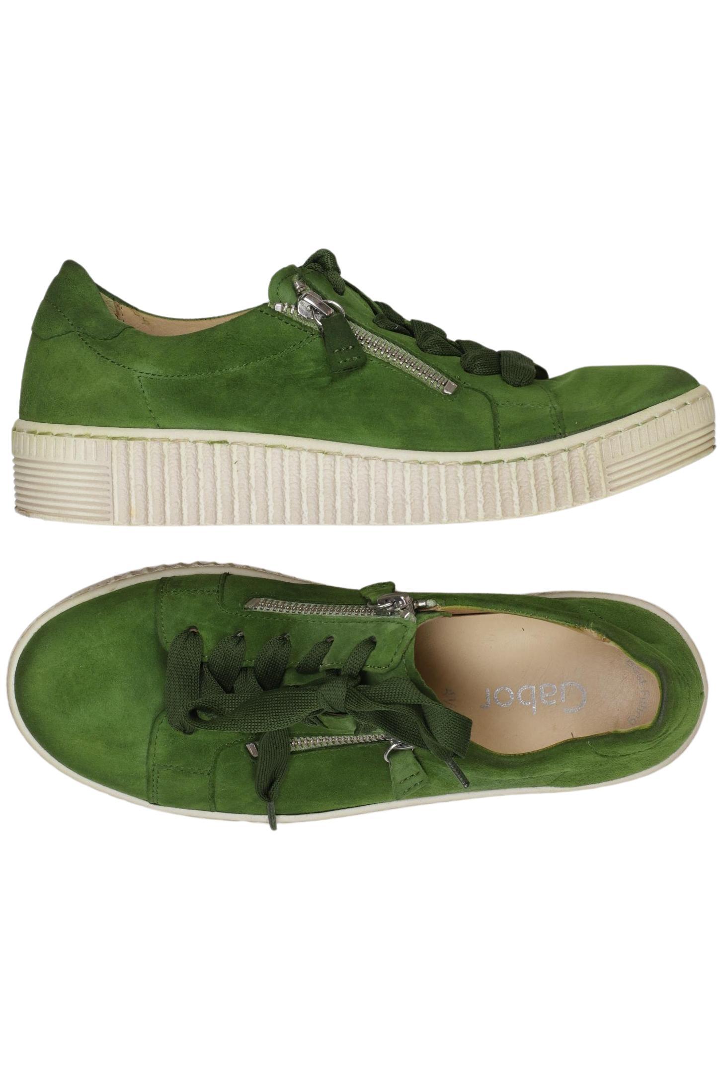 

Gabor Damen Sneakers, grün, Gr. 4.5