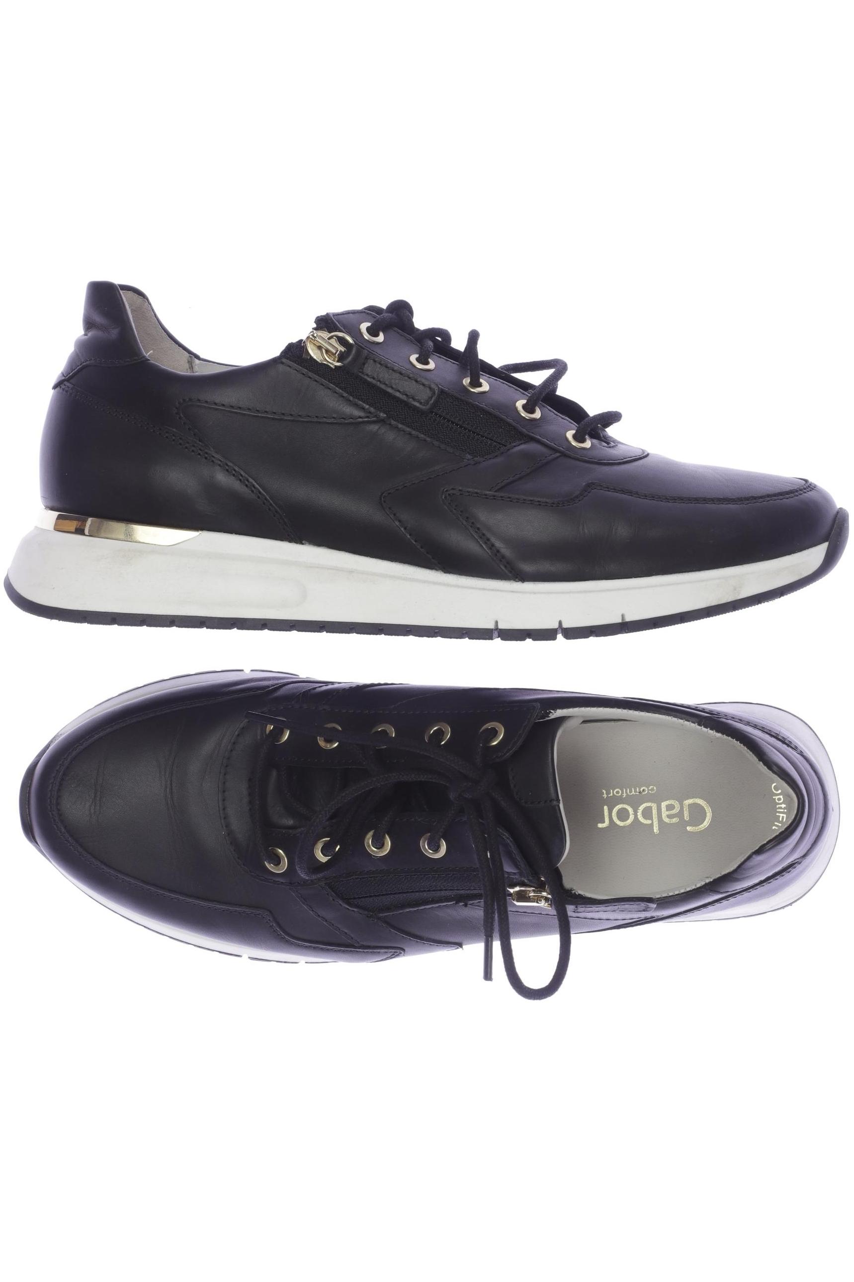 

Gabor Damen Sneakers, schwarz, Gr. 7.5