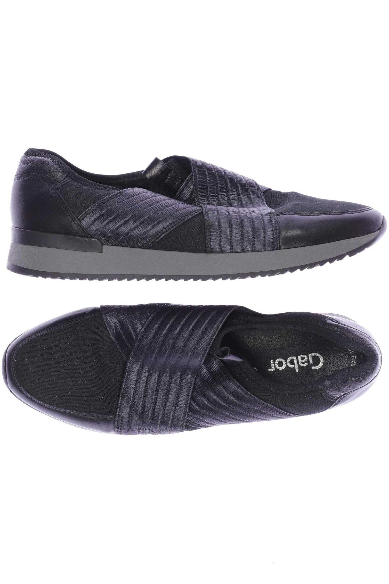 

Gabor Damen Sneakers, schwarz, Gr. 6