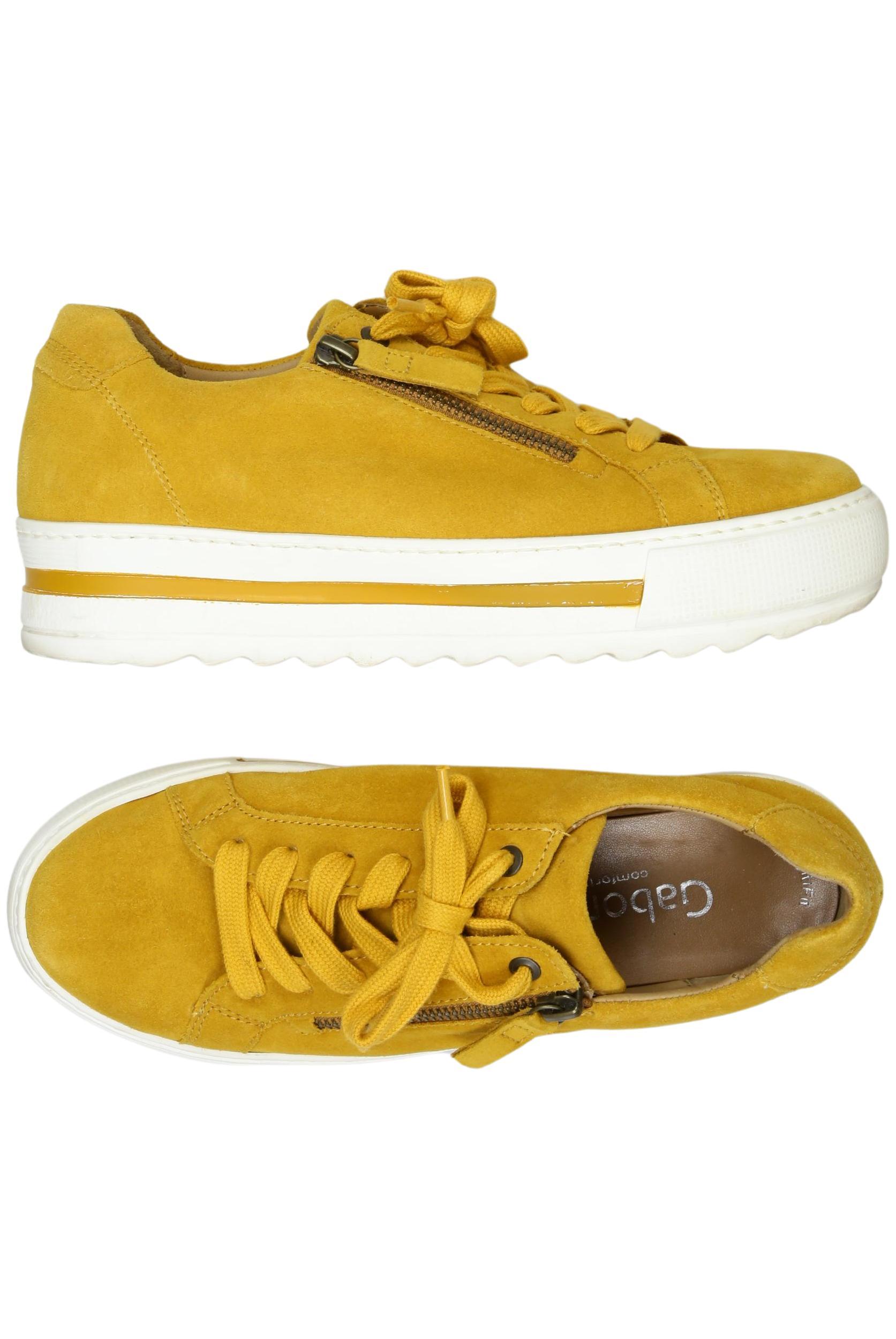 

Gabor Damen Sneakers, gelb, Gr. 5