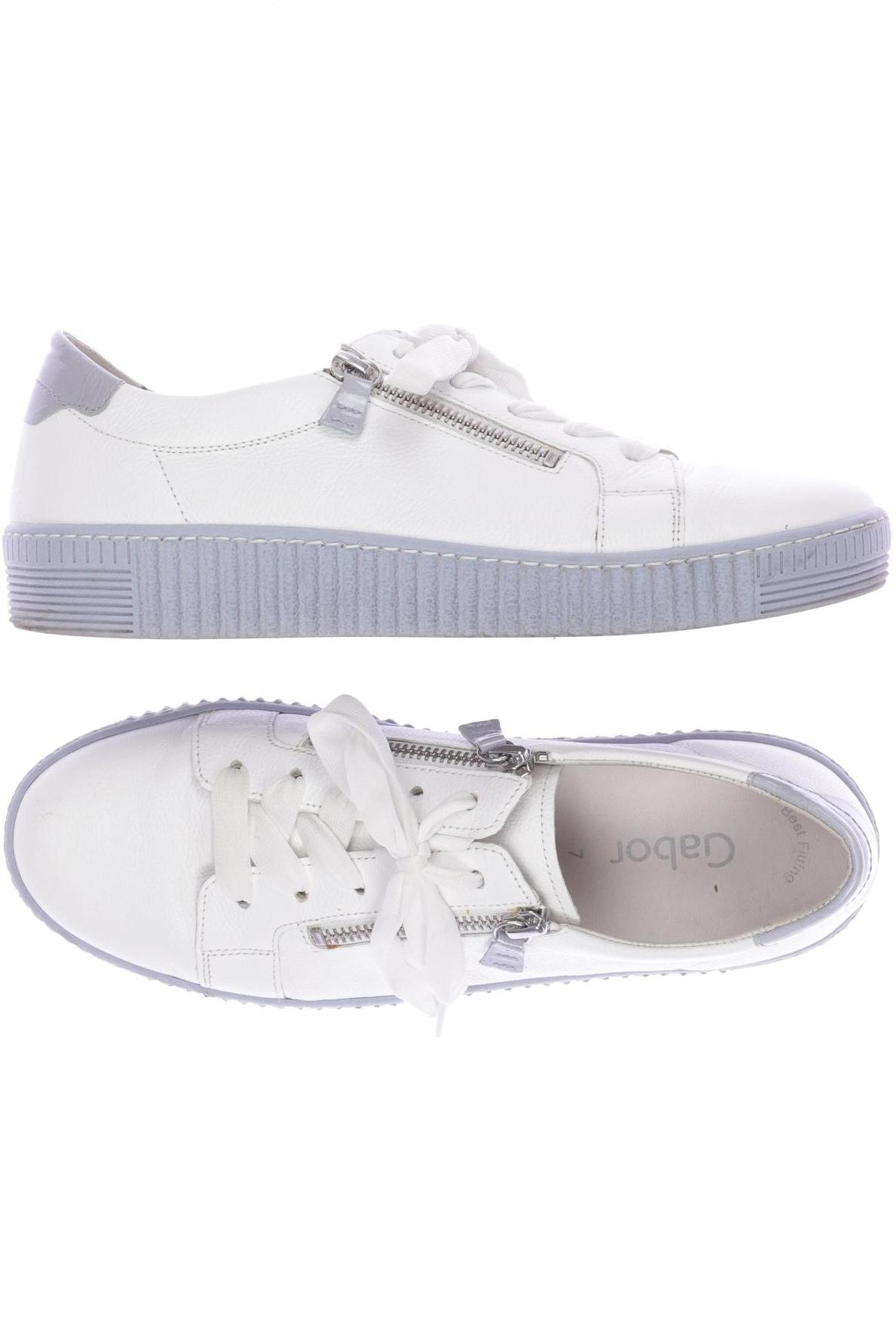 

Gabor Damen Sneakers, weiß, Gr. 7