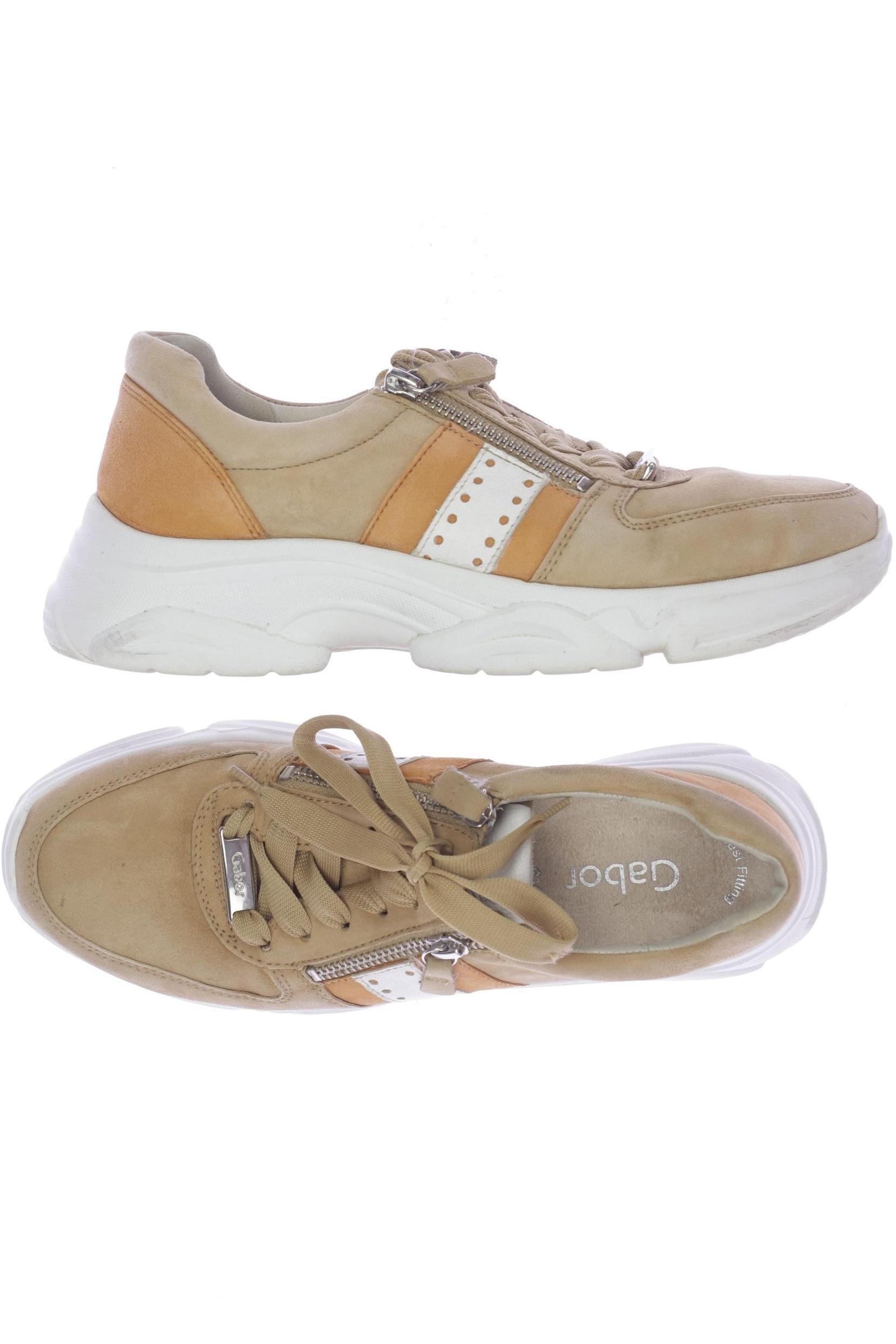 

Gabor Damen Sneakers, beige, Gr. 6.5