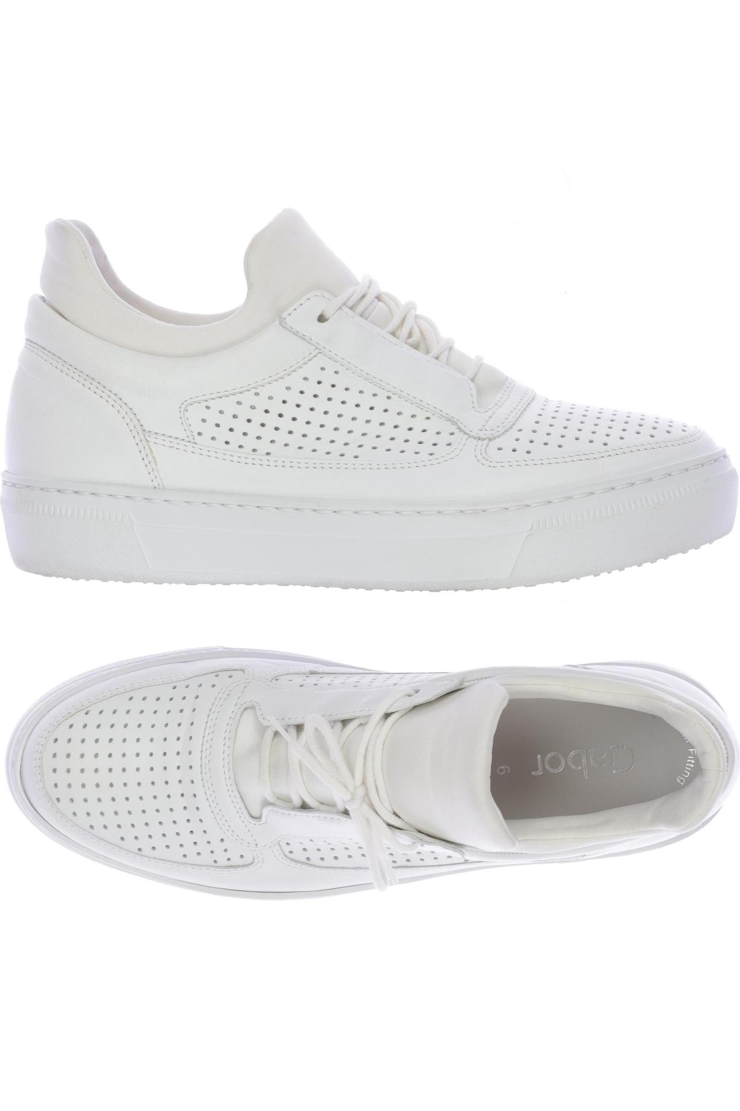 

Gabor Damen Sneakers, weiß, Gr. 6