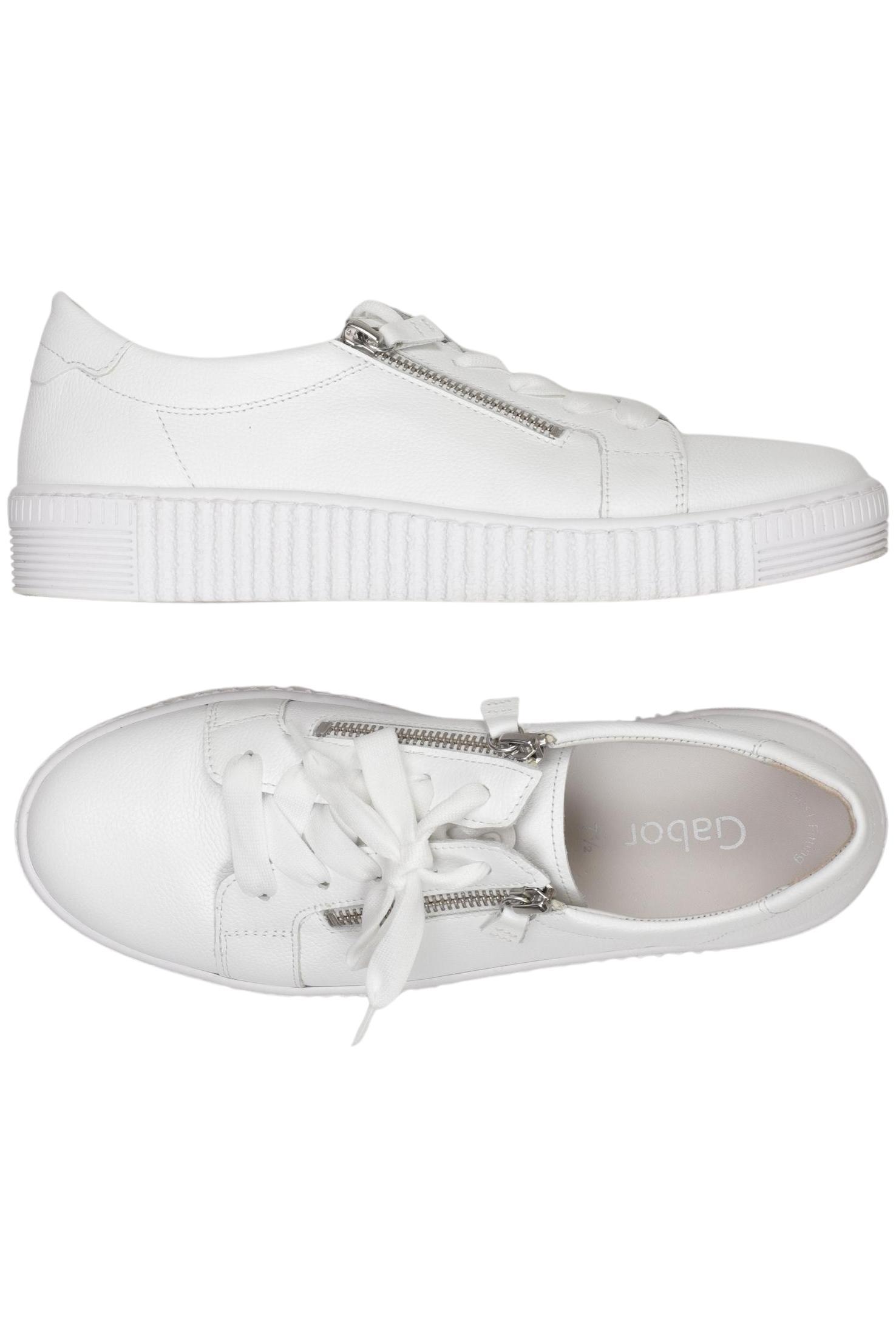 

Gabor Damen Sneakers, weiß, Gr. 7.5