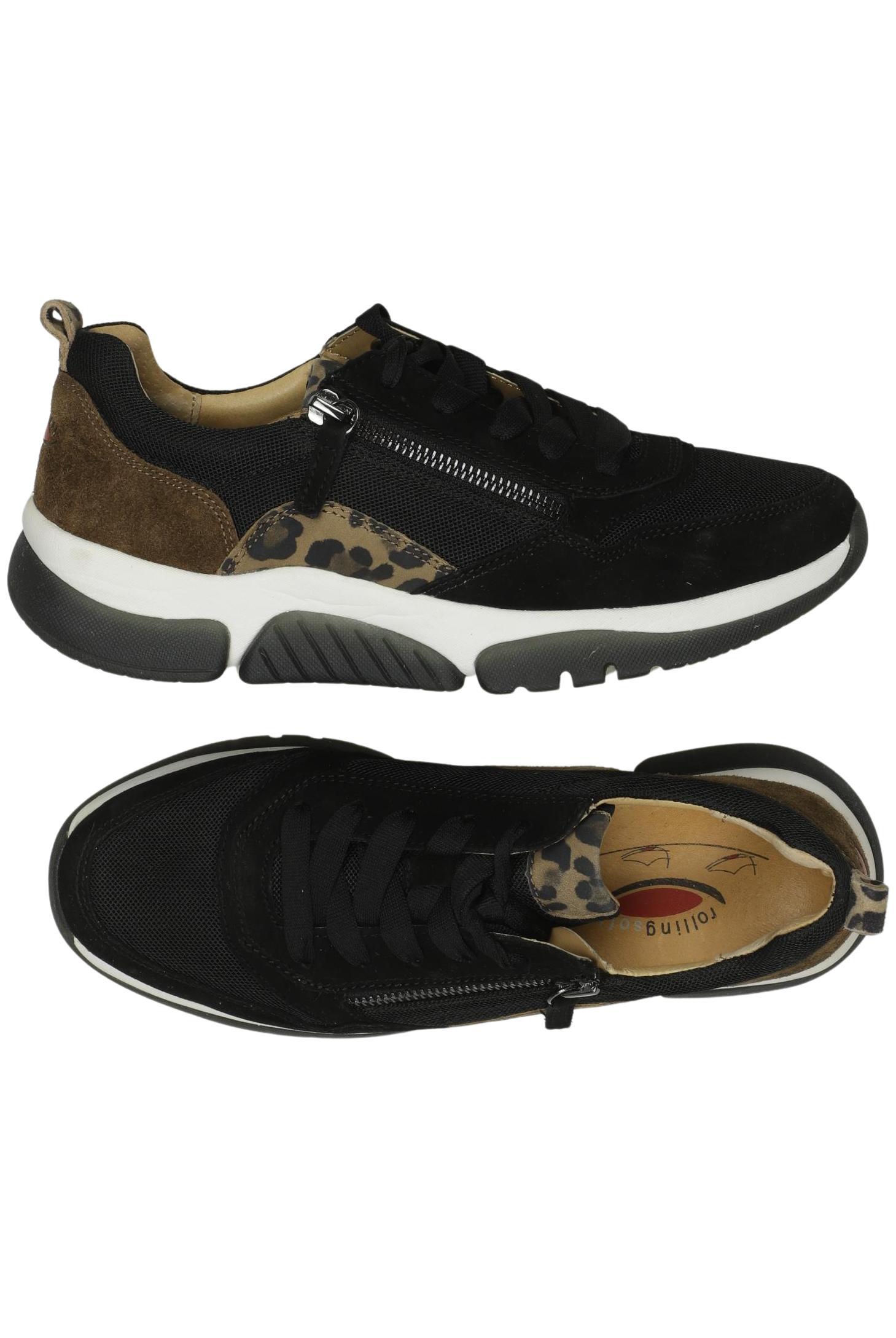 

Gabor Damen Sneakers, schwarz, Gr. 5