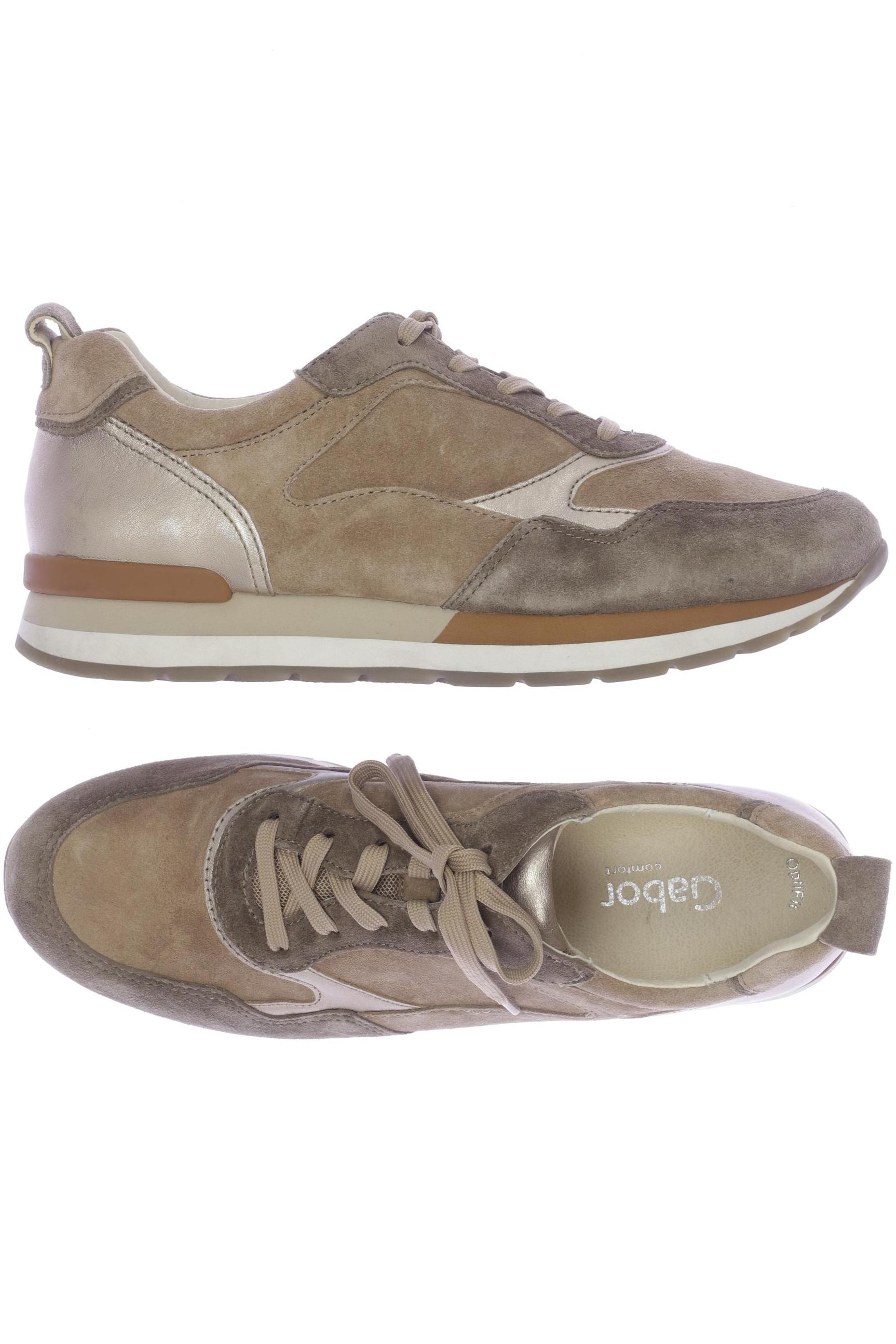 

Gabor Damen Sneakers, beige, Gr. 7.5