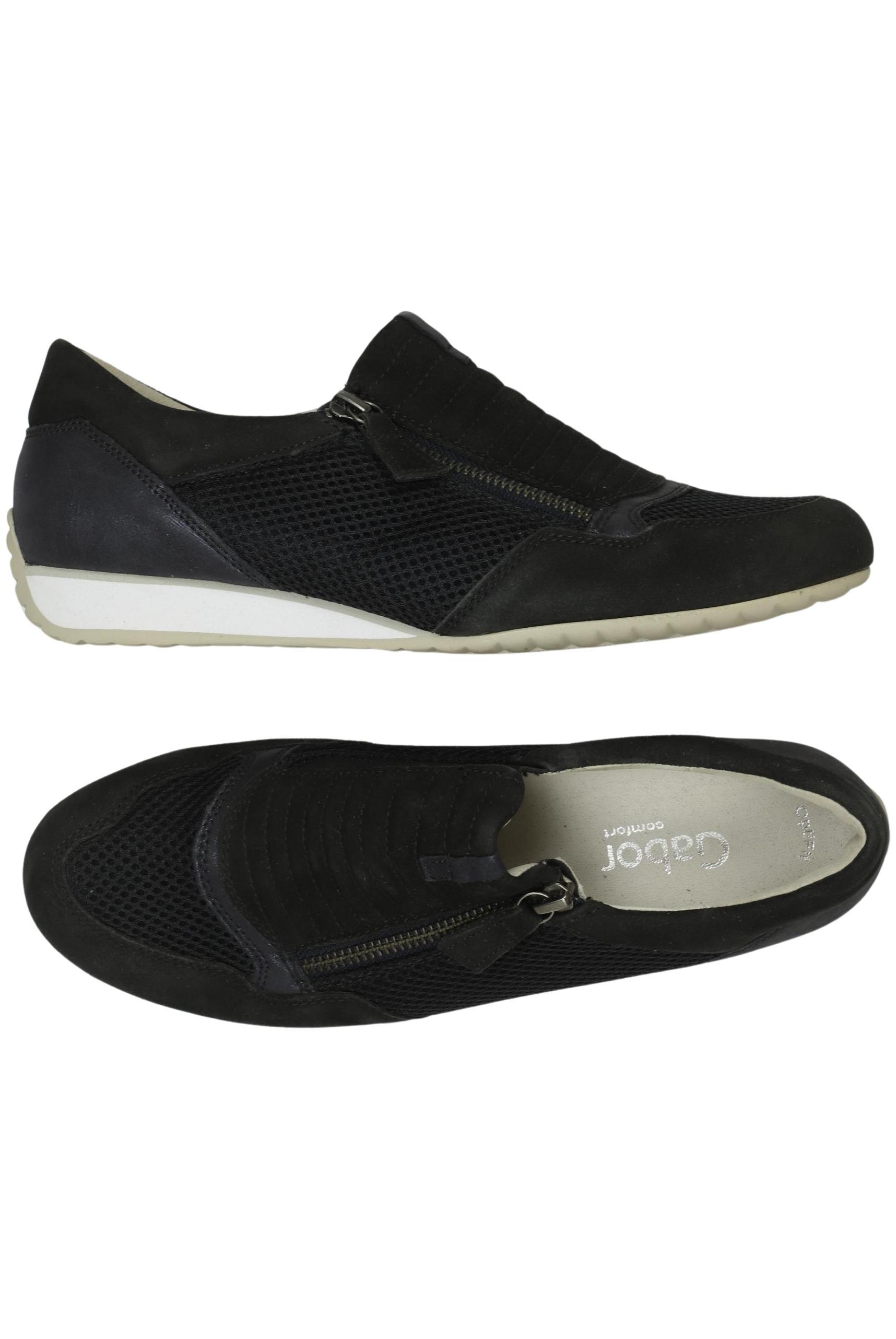 

Gabor Damen Sneakers, schwarz, Gr. 6.5