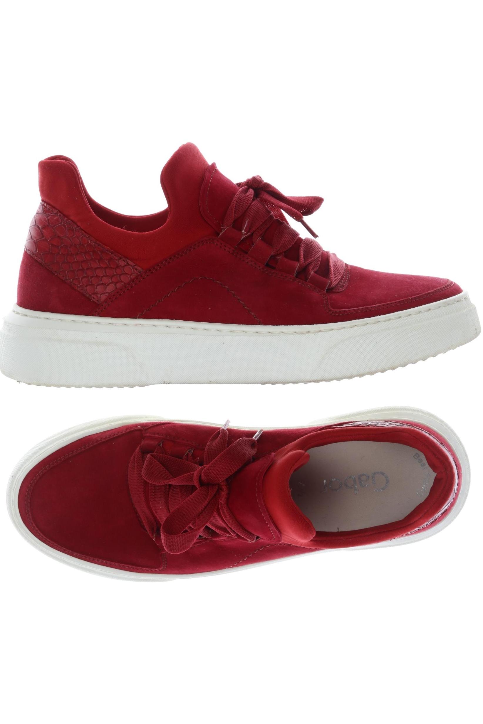 

Gabor Damen Sneakers, rot, Gr. 4.5