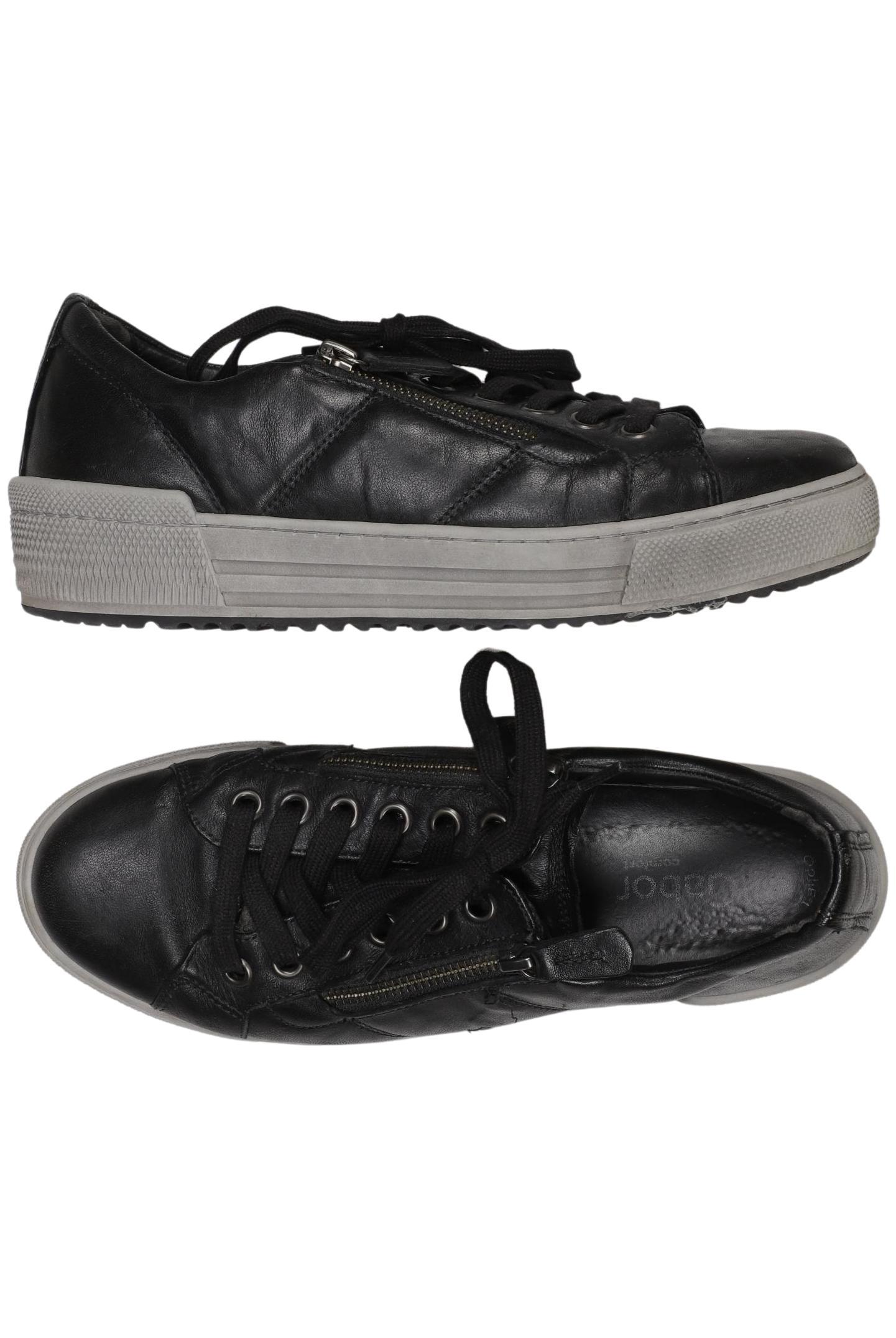

Gabor Damen Sneakers, schwarz, Gr. 6.5