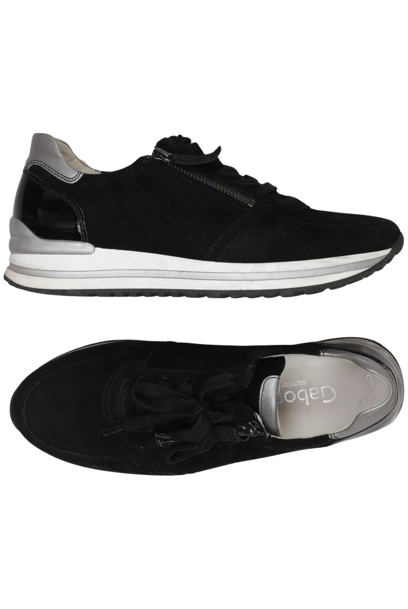 

Gabor Damen Sneakers, schwarz, Gr. 5