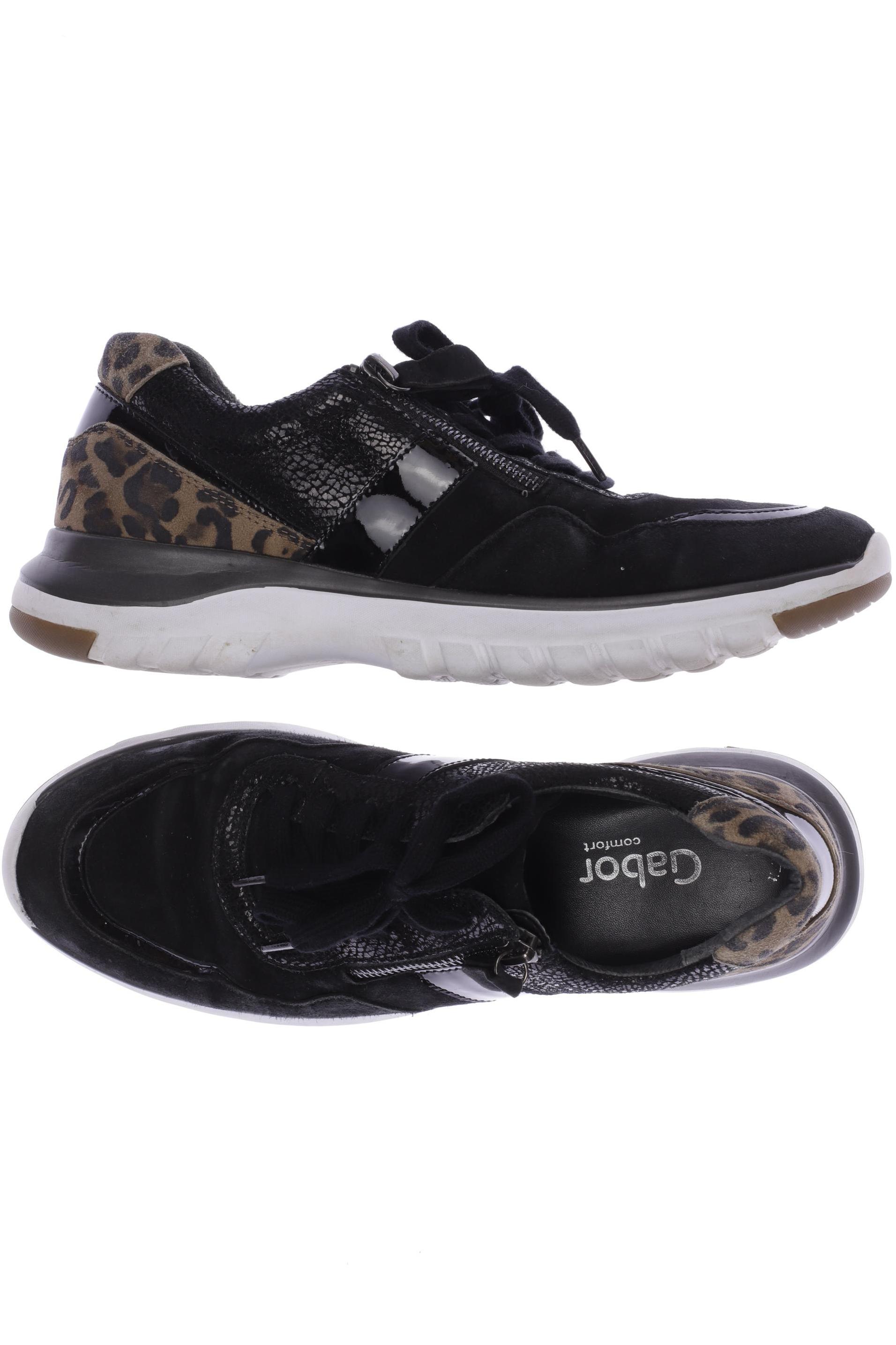

Gabor Damen Sneakers, schwarz, Gr. 6