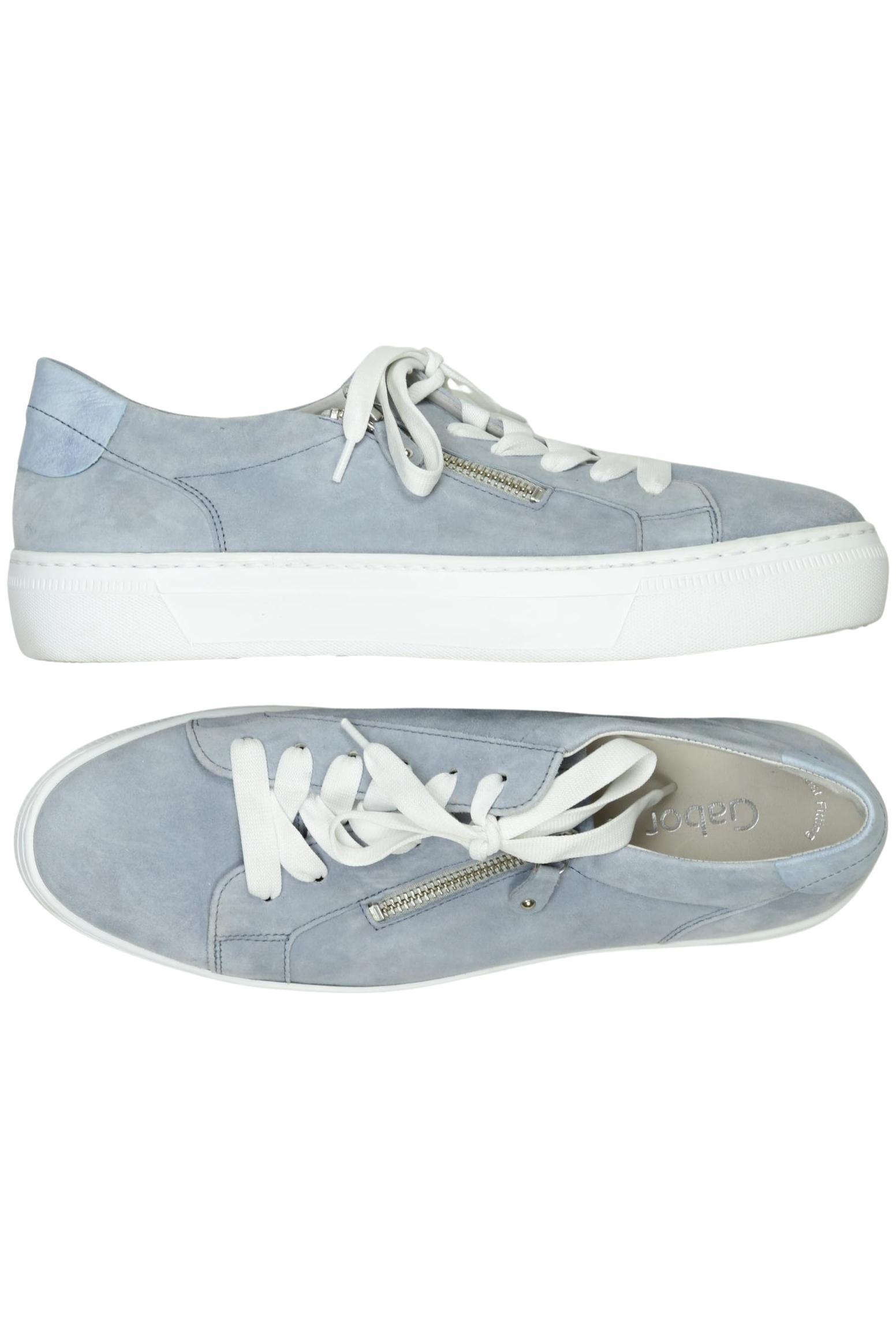 

Gabor Damen Sneakers, hellblau, Gr. 8.5
