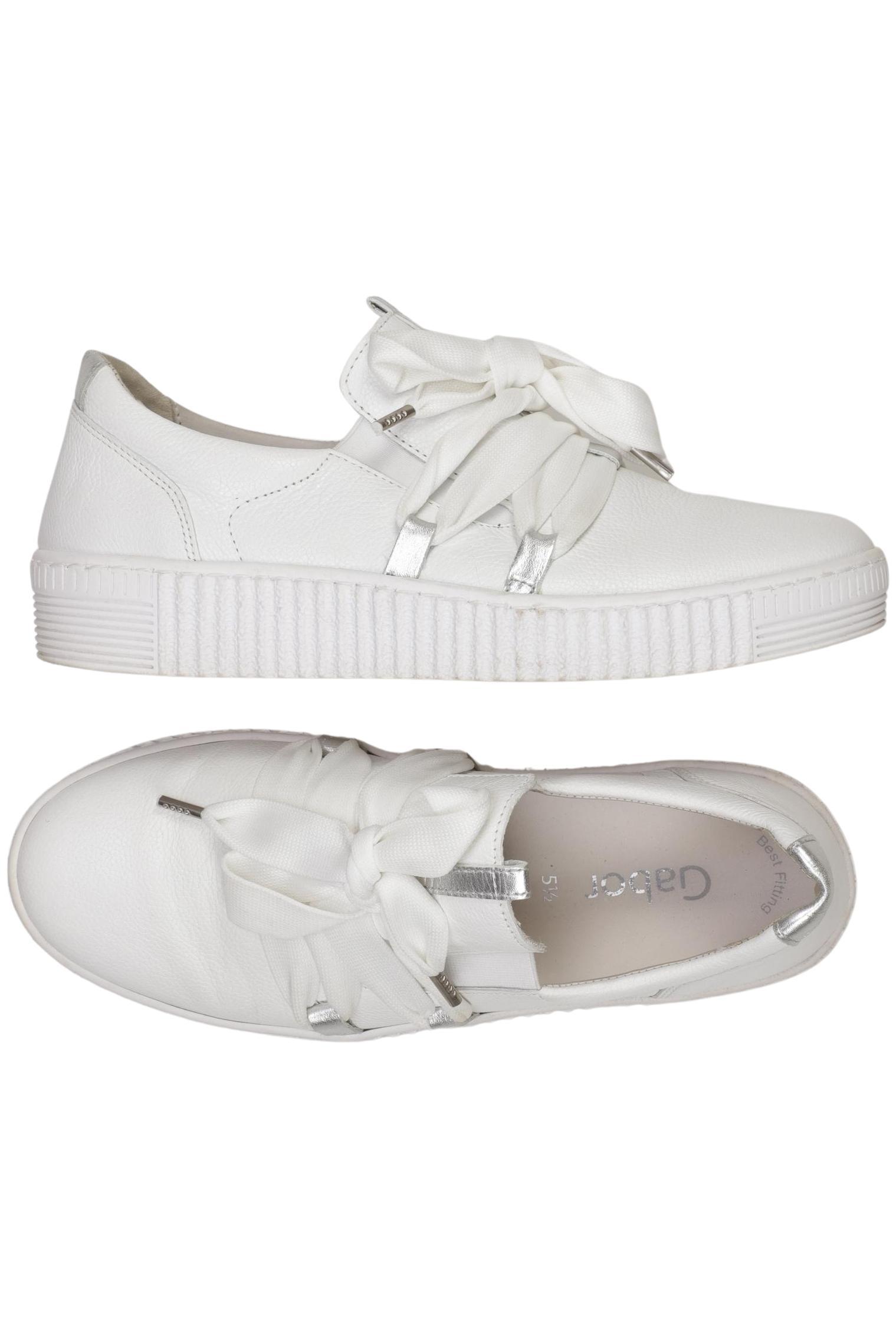 

Gabor Damen Sneakers, weiß, Gr. 5.5