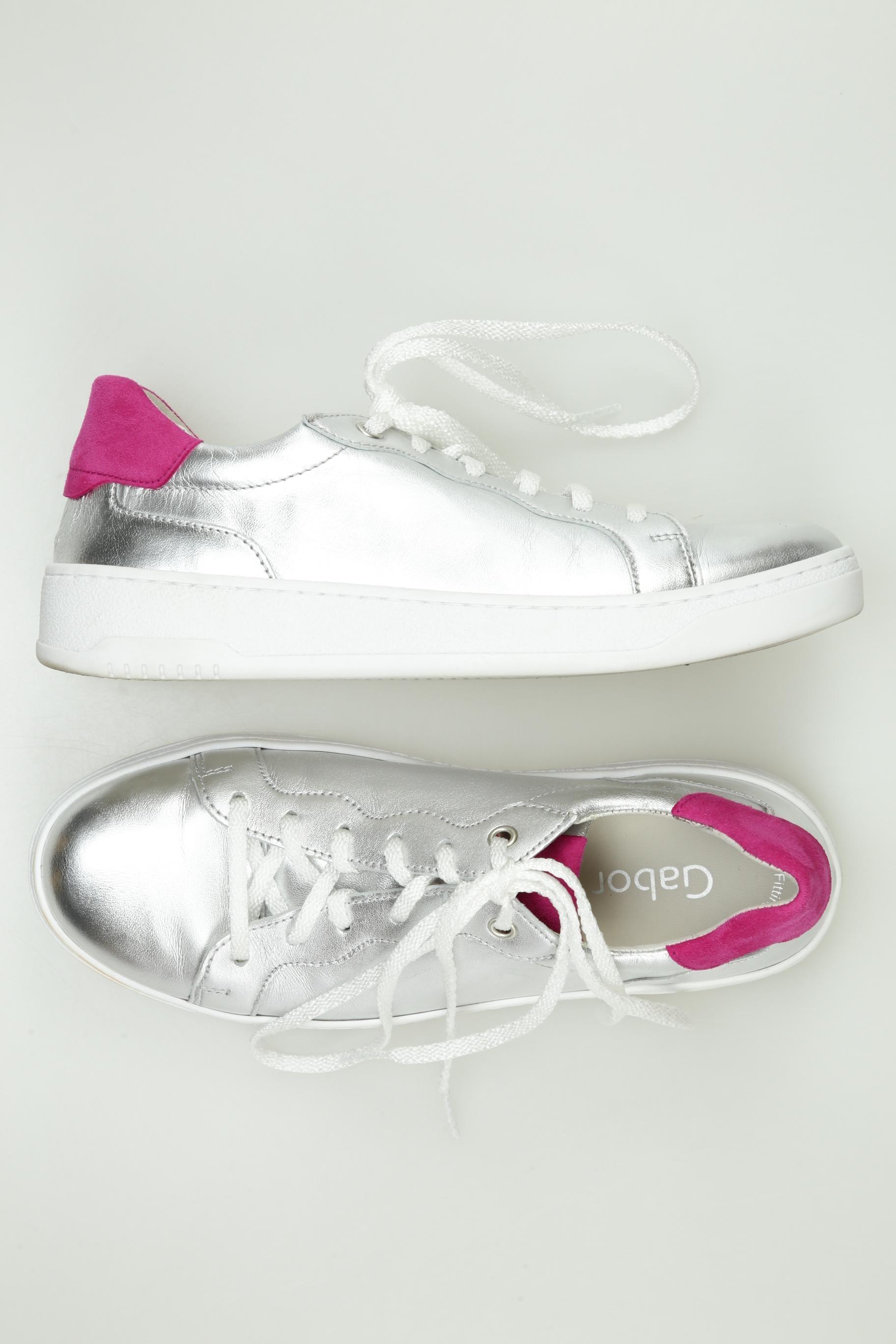 

Gabor Damen Sneakers, silber, Gr. 5