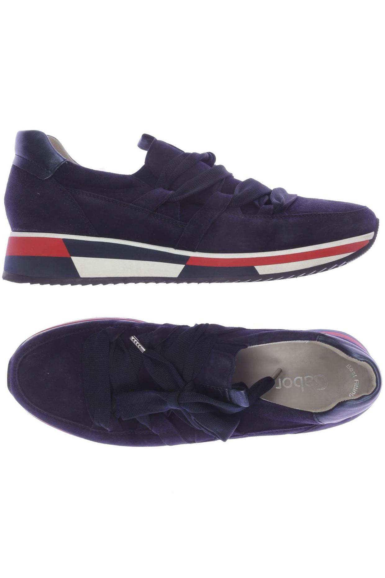 

Gabor Damen Sneakers, marineblau, Gr. 7.5
