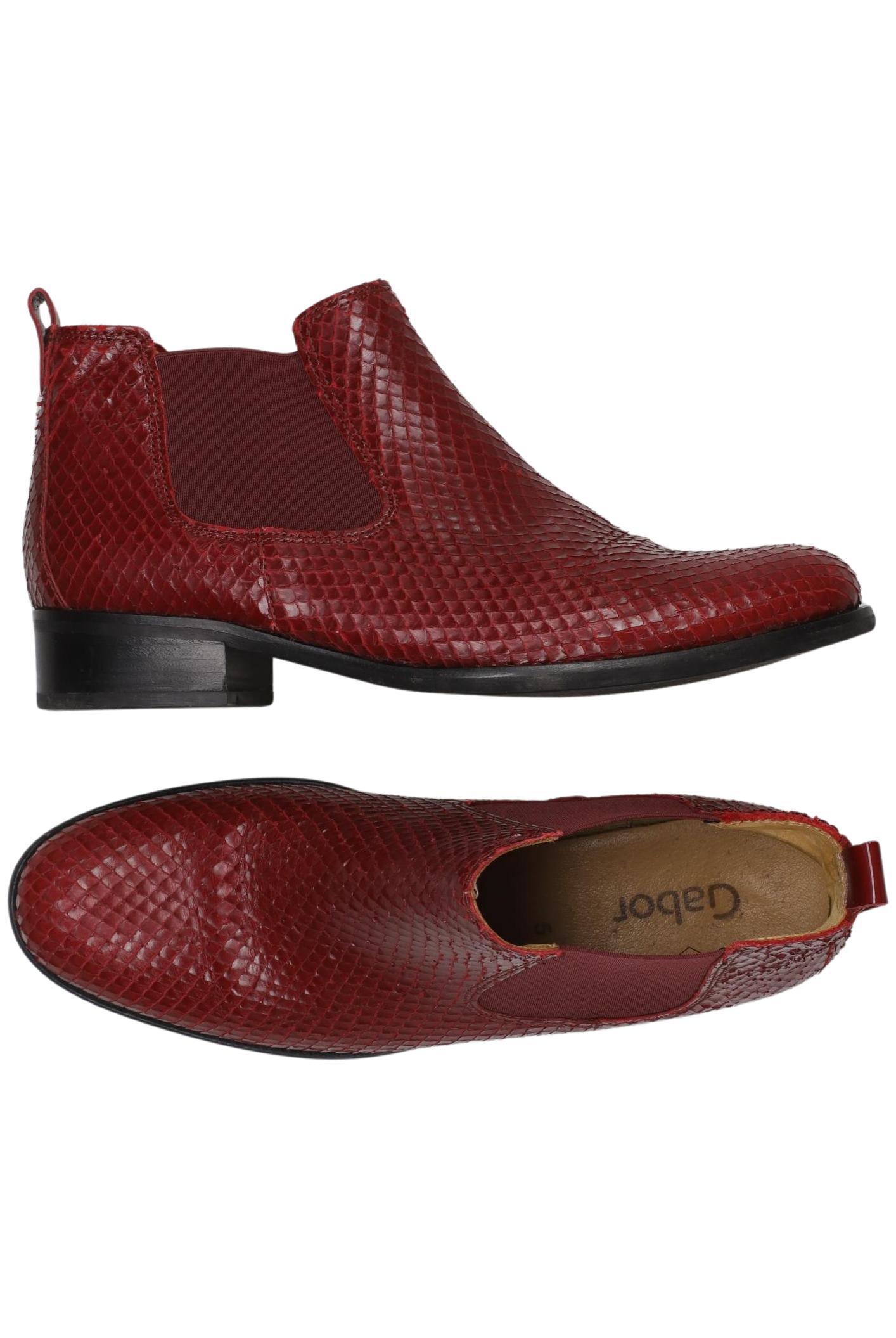 

Gabor Damen Stiefelette, rot, Gr. 5