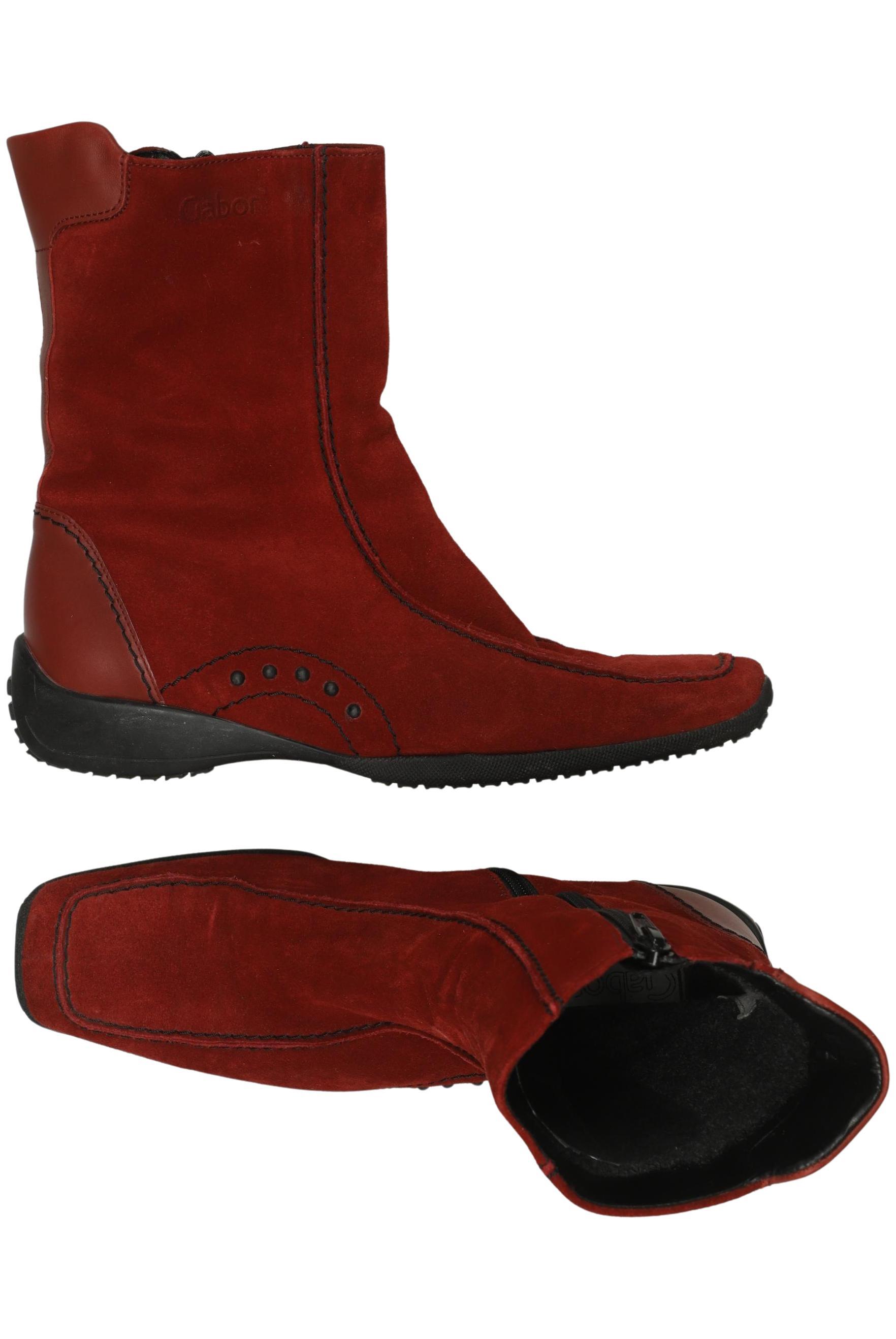 

Gabor Damen Stiefelette, rot, Gr. 6.5