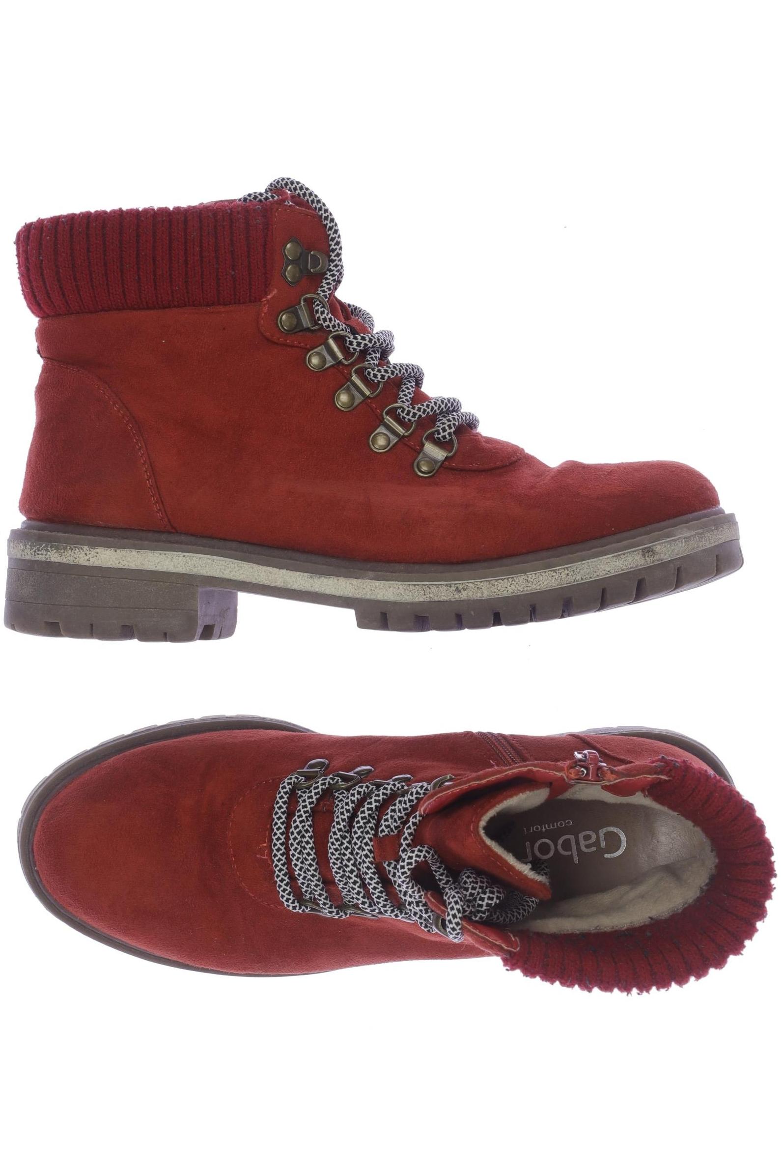 

Gabor Damen Stiefelette, rot, Gr. 7