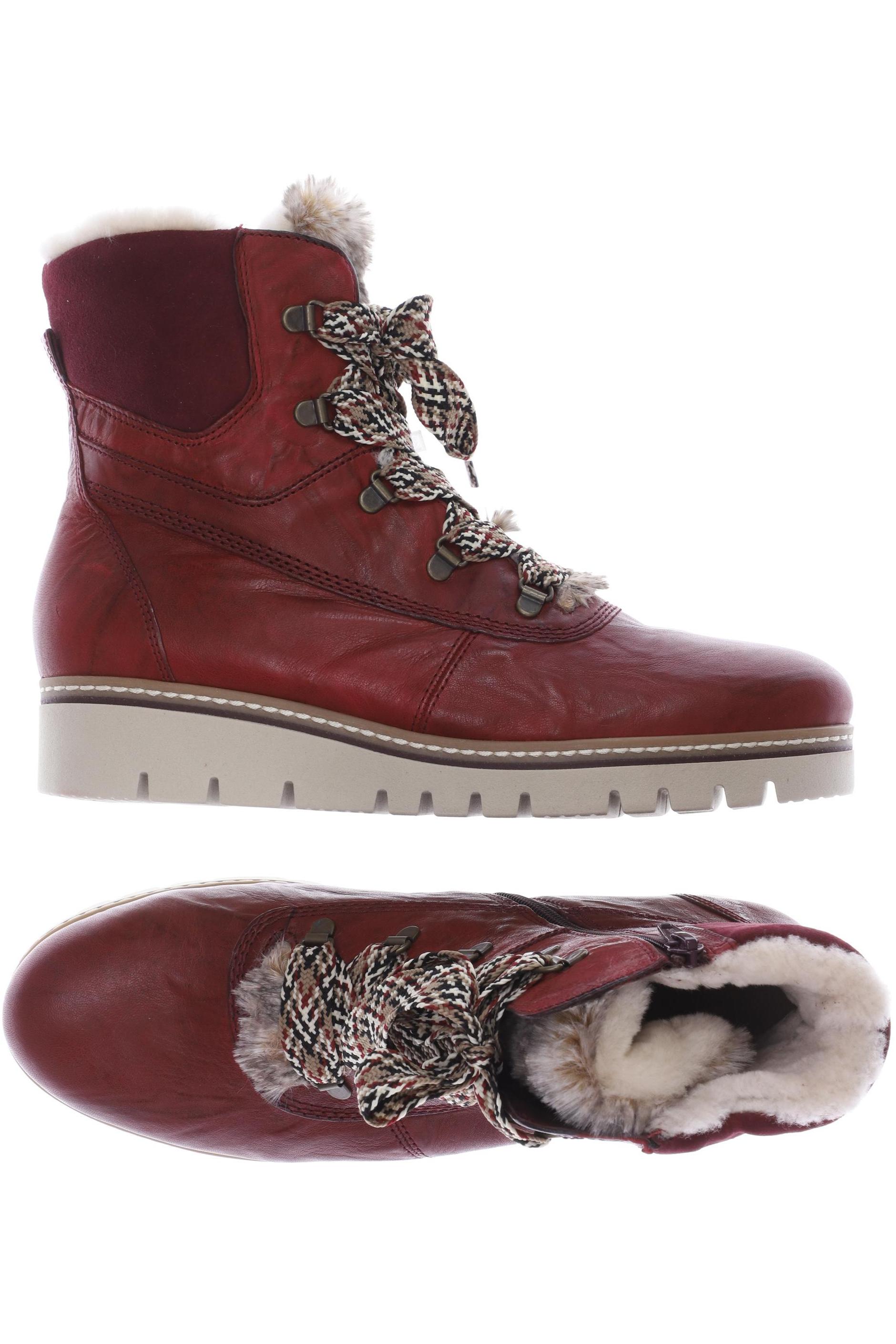 

Gabor Damen Stiefelette, rot, Gr. 8