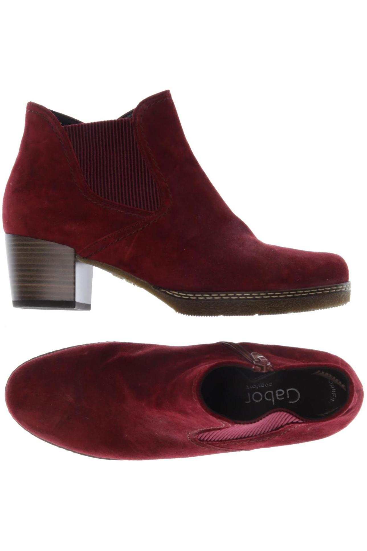 

Gabor Damen Stiefelette, bordeaux, Gr. 5.5