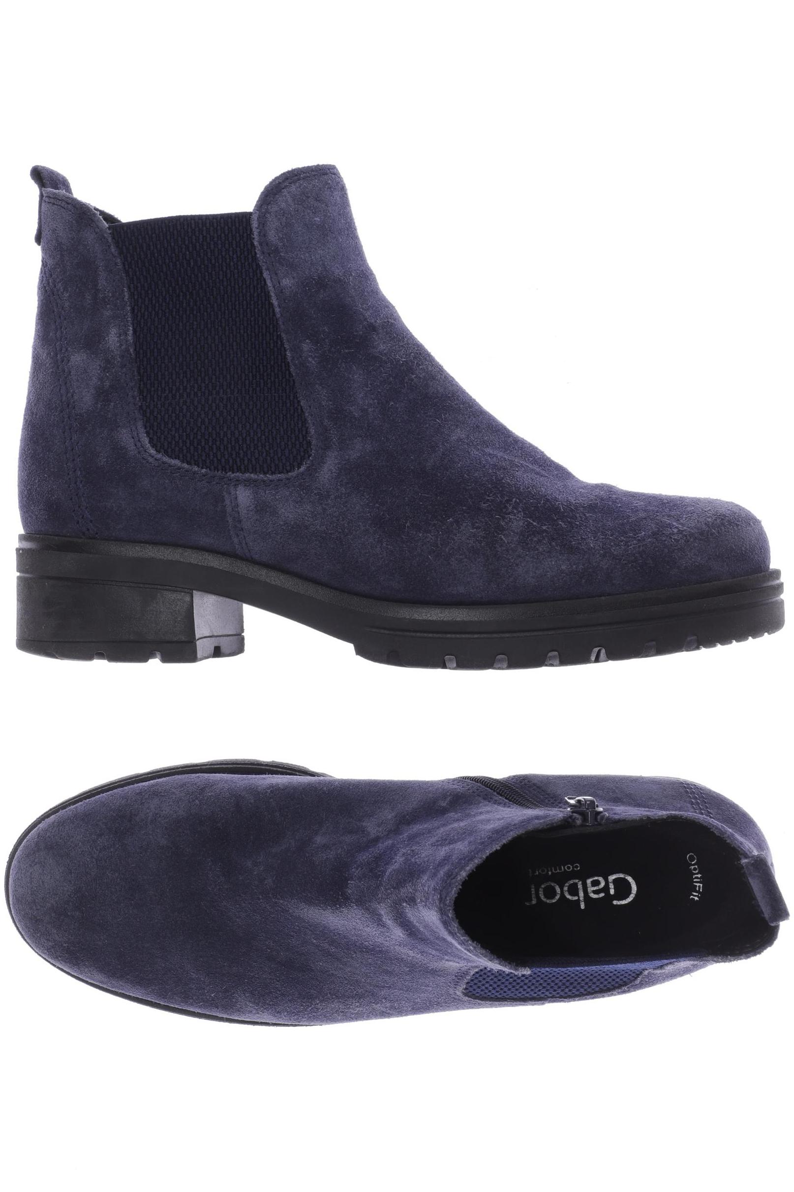 

Gabor Damen Stiefelette, marineblau, Gr. 6
